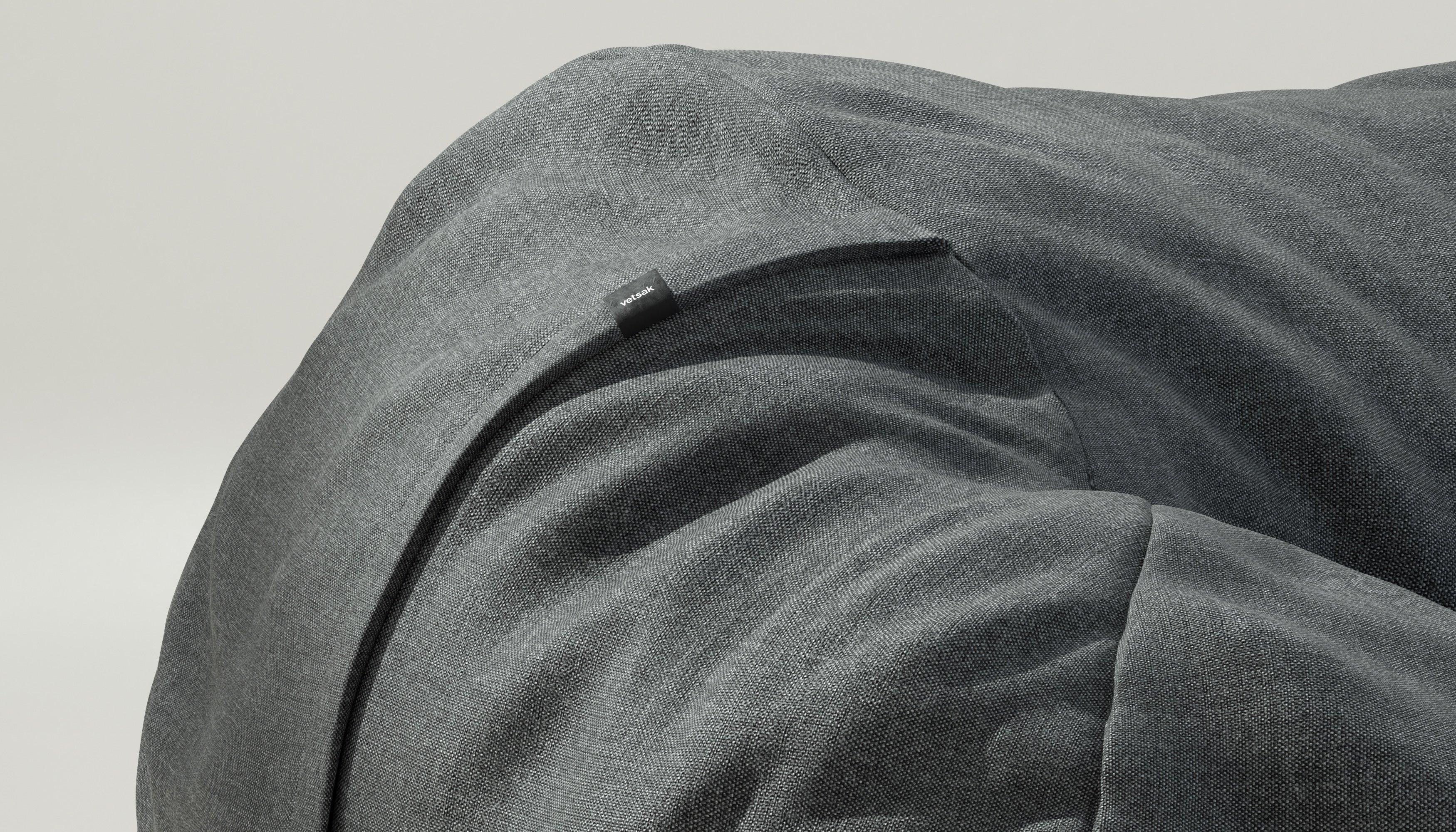 vetsak | Zitzak Large - Pique - Dark Grey - Image 6