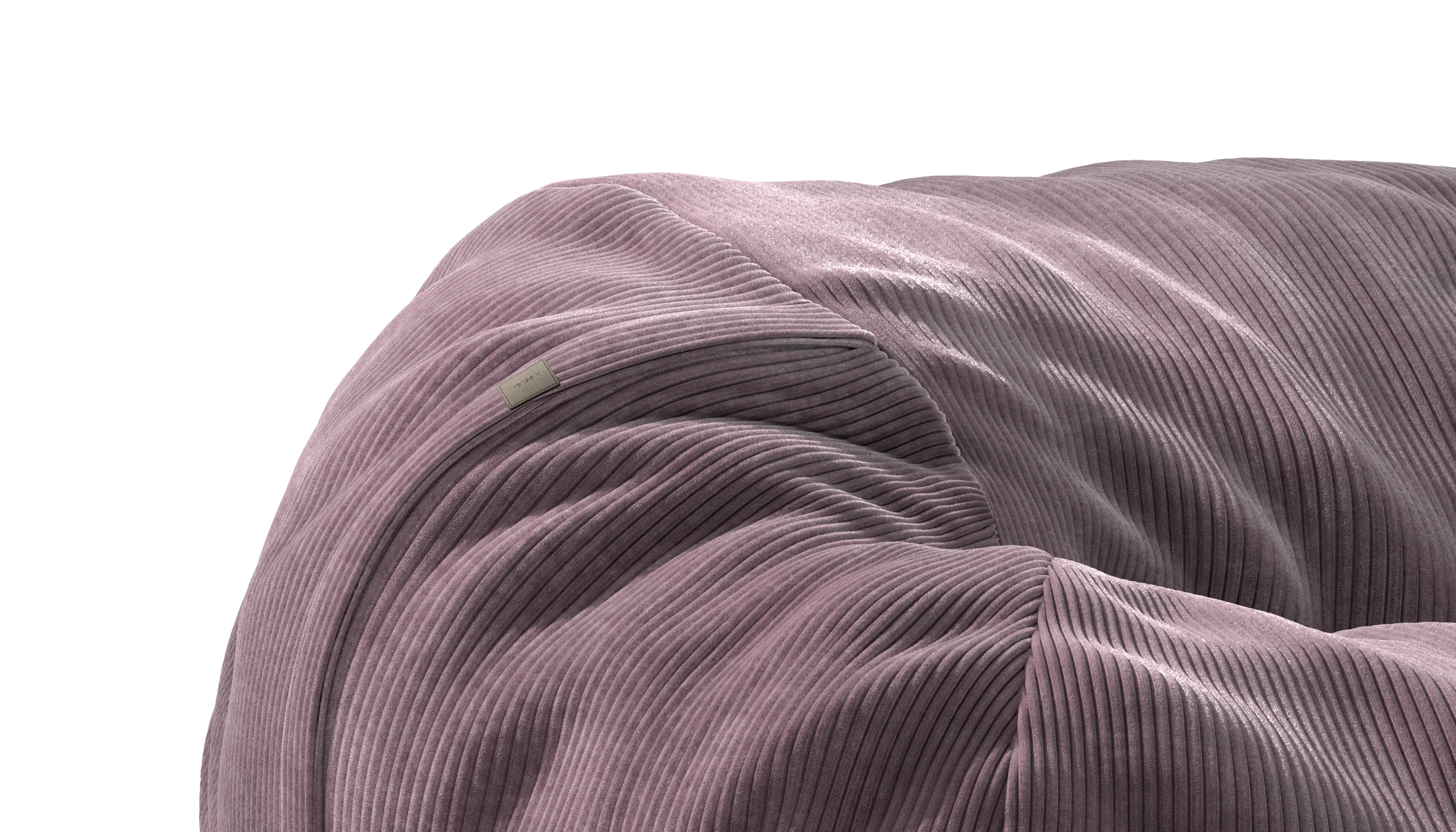 vetsak | Cover Sitzsack Medium - Cord Velour - Blossom - Image 3