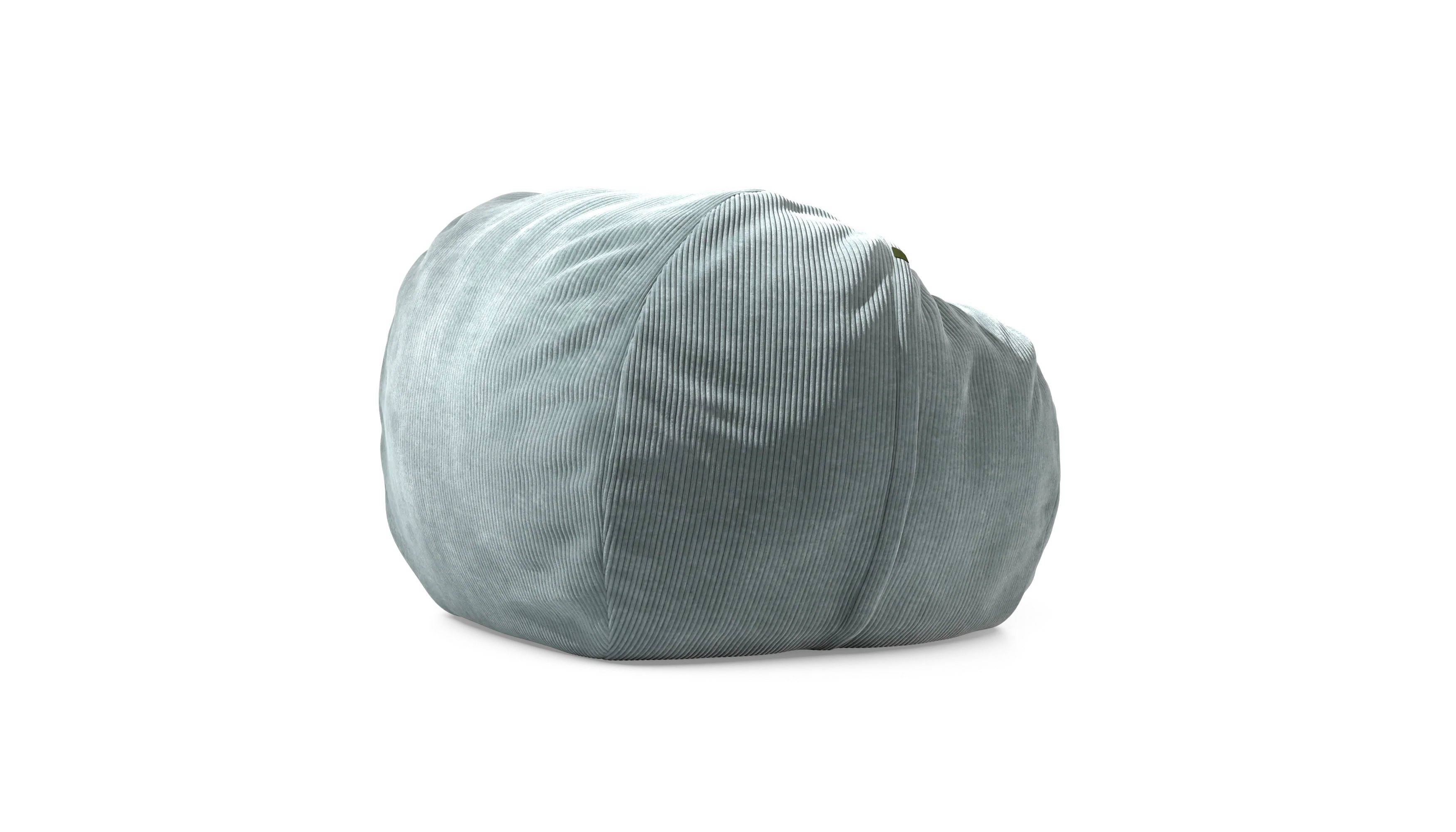vetsak | Zitzak Medium - Cord Velour - Mint - Image 2