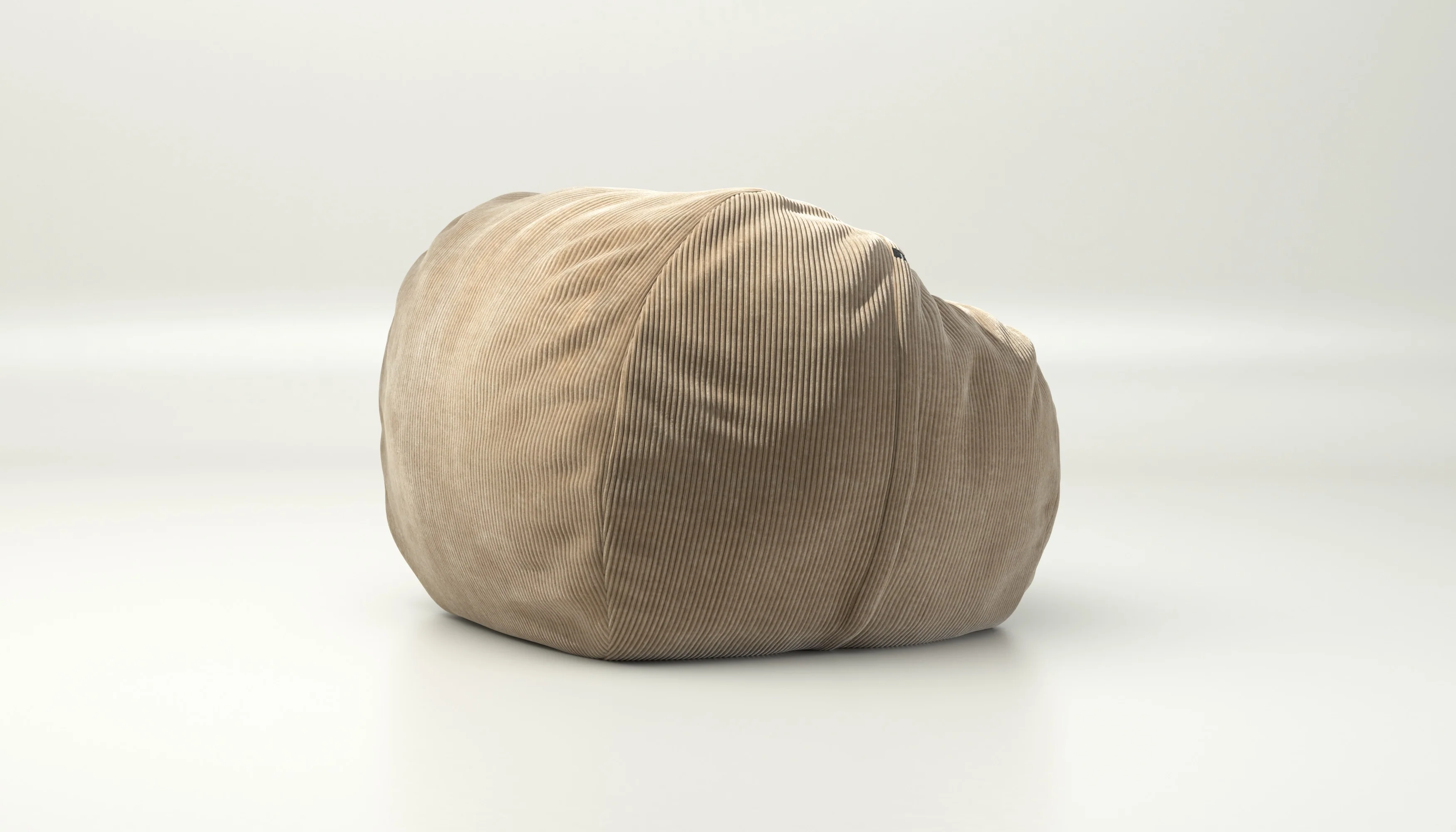 vetsak | Cover Zitzak Medium - Cord Velour - Sand - Image 2
