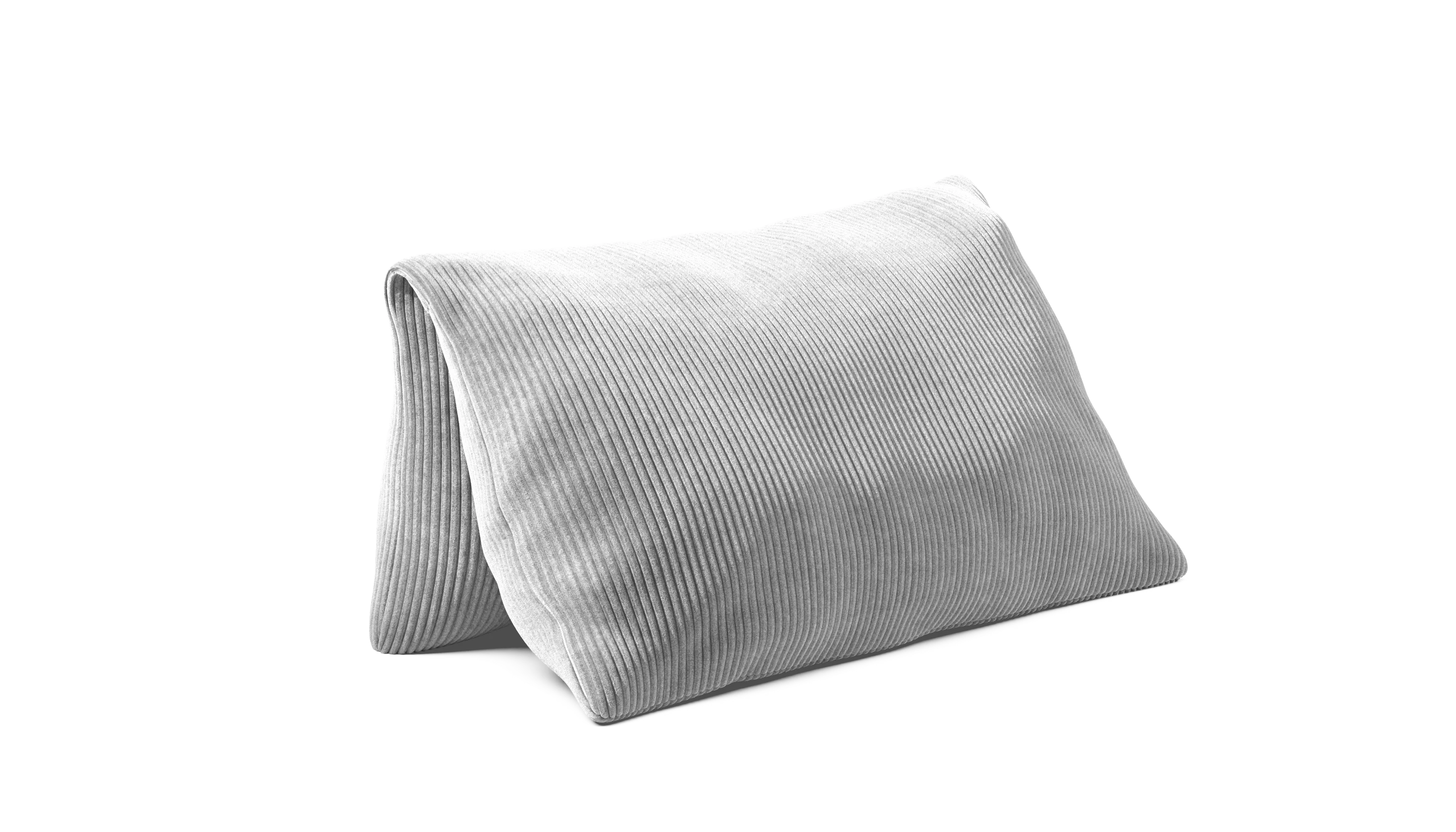 vetsak | Jumbo Pillow - Cord Velour - Light Grey - Image 3