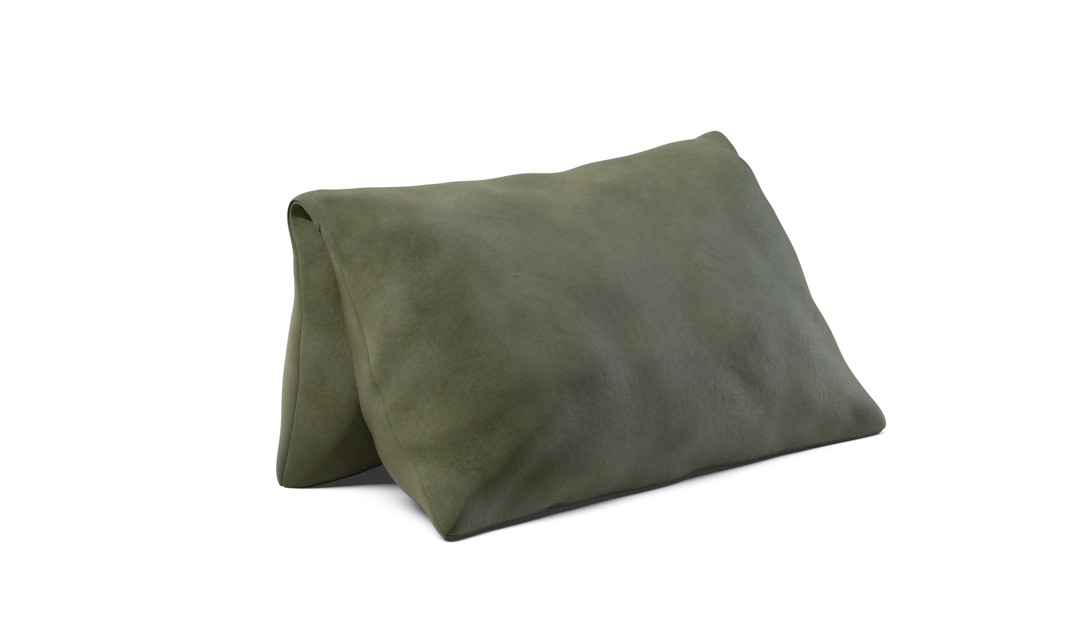 vetsak | Jumbo Pillow - Leather - Olive - Image 3
