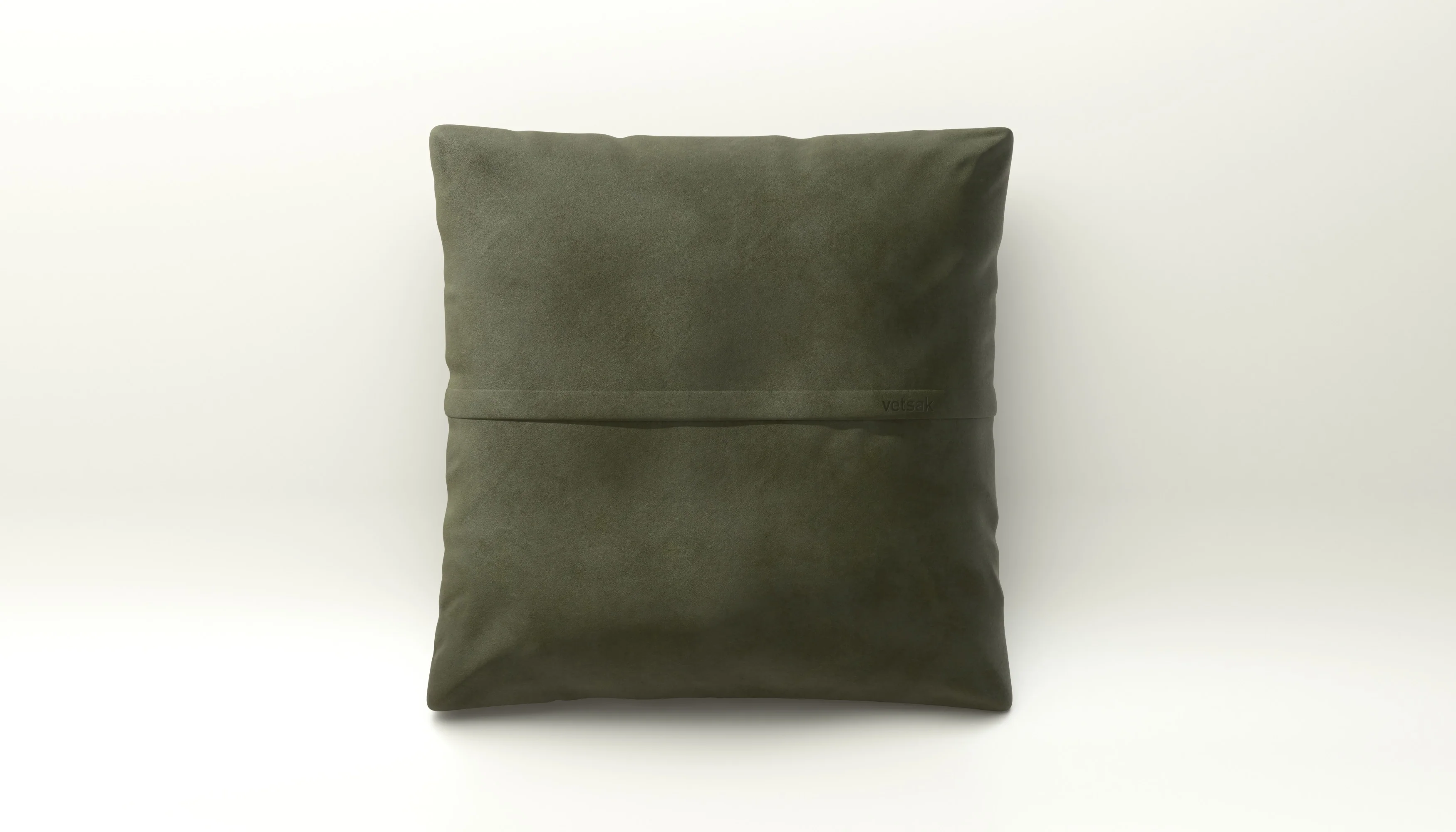 vetsak | Jumbo Pillow - Leather - Olive - Image 4