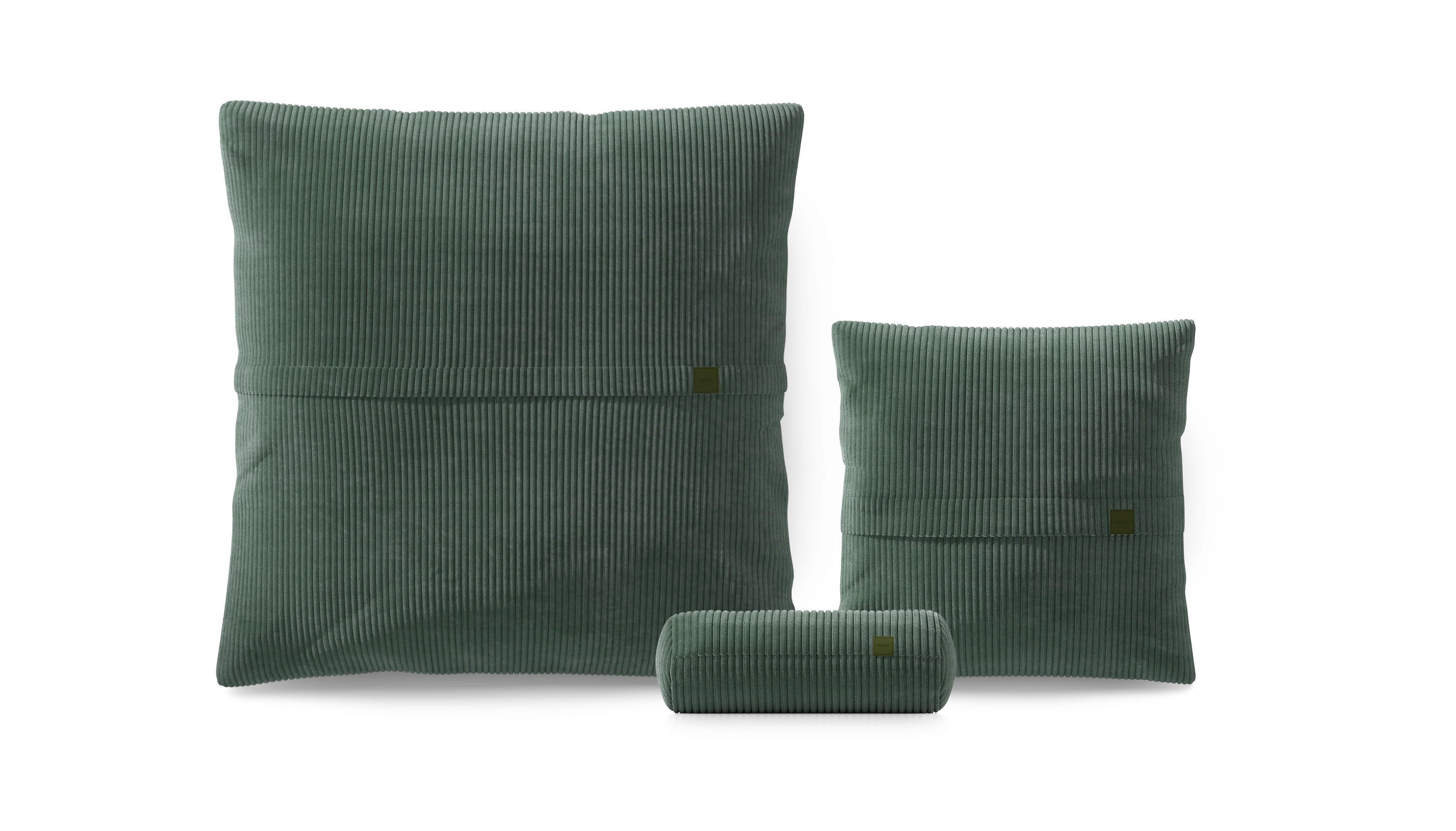 Pillow Set 2 - Cord Velour - Hunter