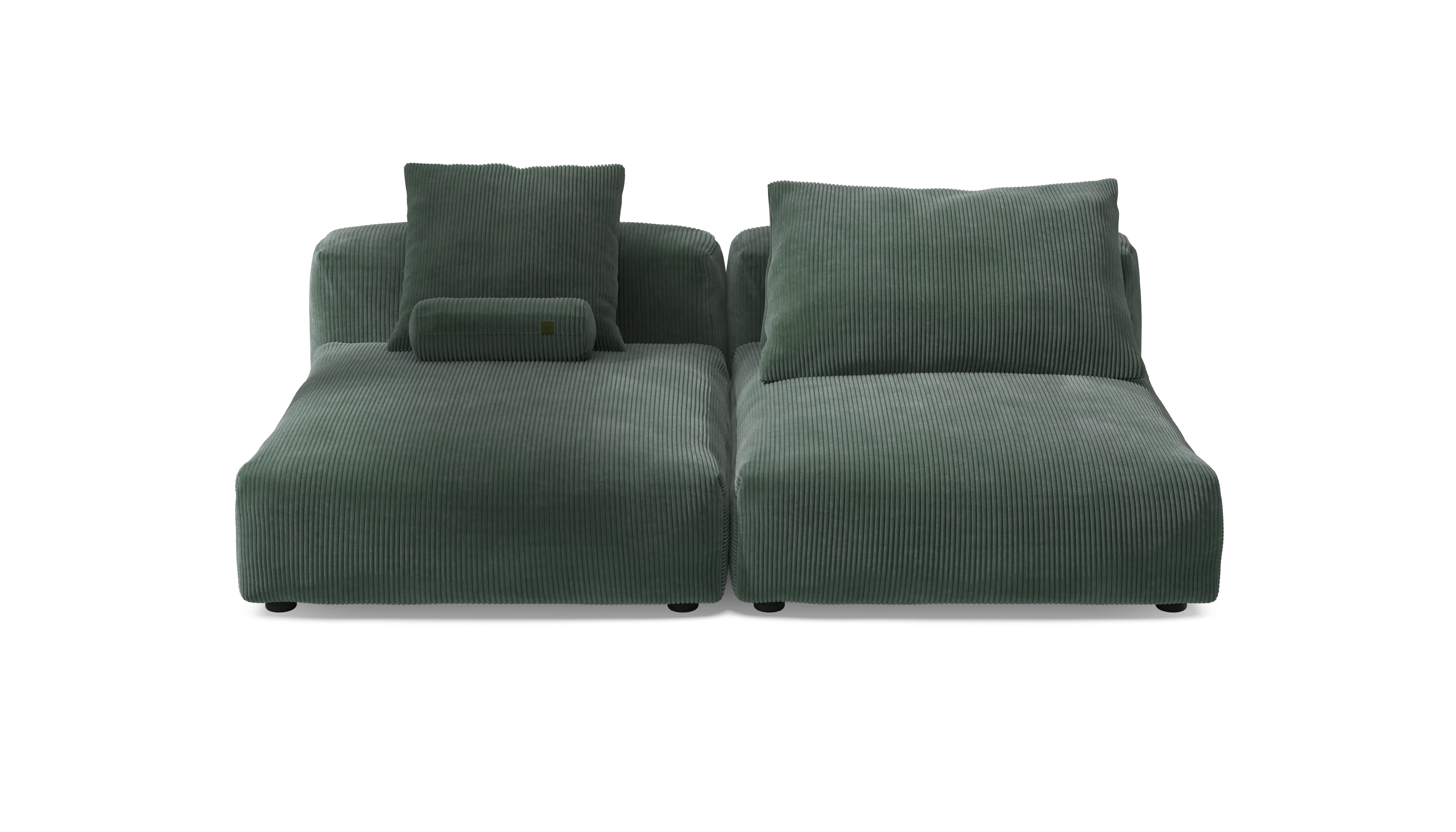 vetsak | Sofa Set 01 XLarge - Cord Velour - Hunter | Modulaire Sofa | 3.5 Zits