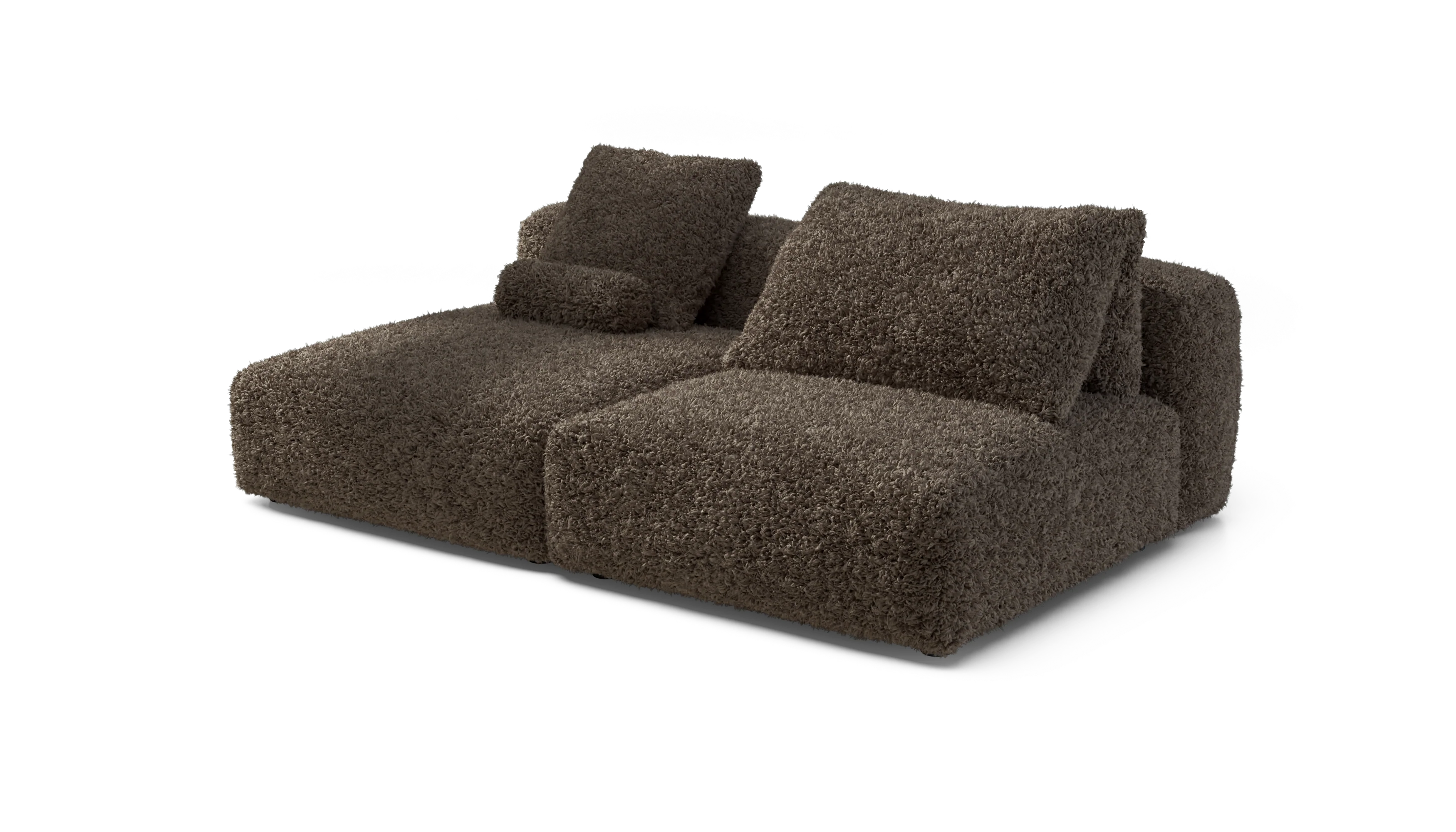 vetsak | Sofa Set 01 XLarge - Doodle - Cacao | Modulaire Sofa | 3.5 Zits - Image 3