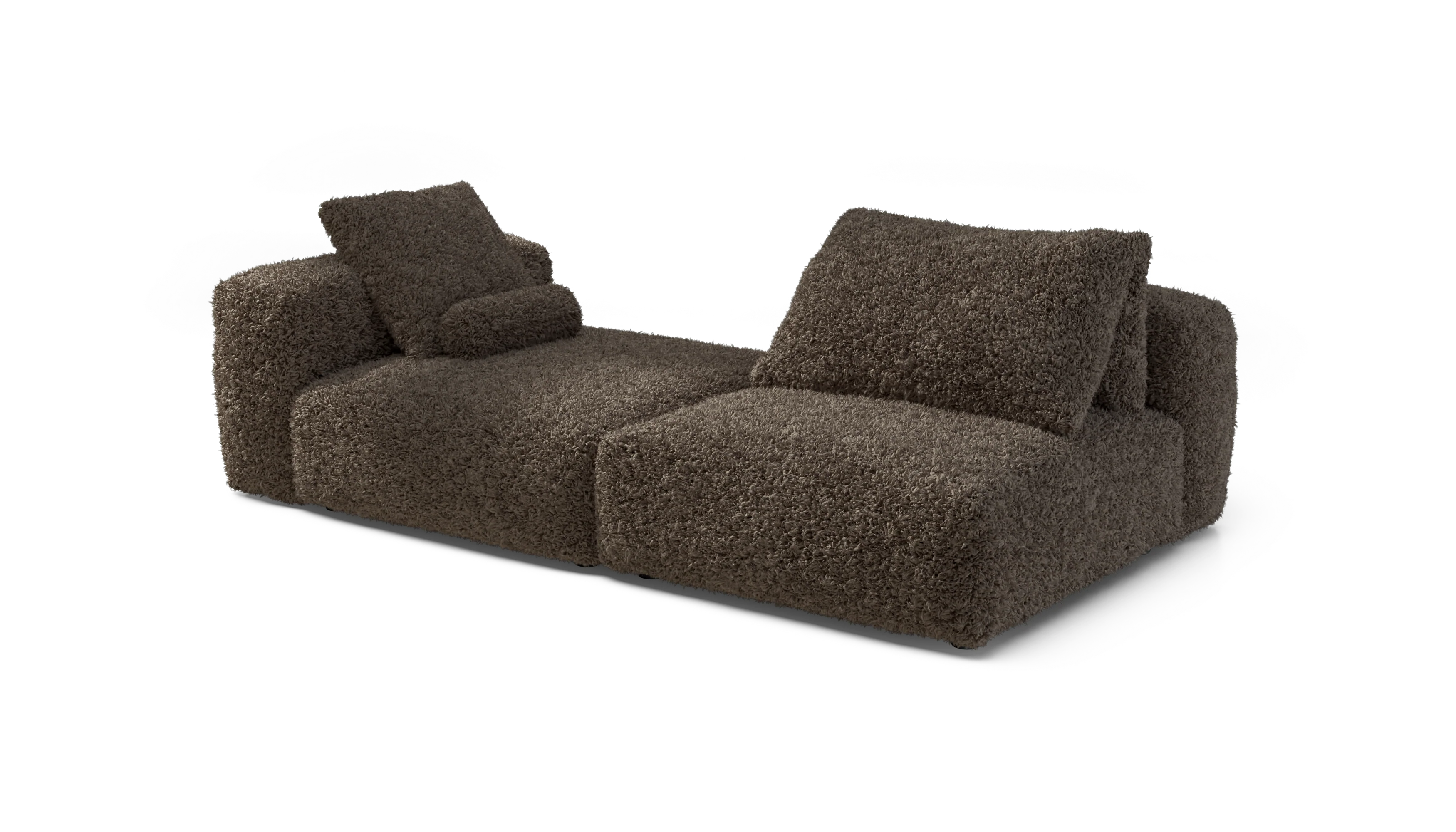 vetsak | Sofa Set 01 XLarge - Doodle - Cacao | Modulaire Sofa | 3.5 Zits - Image 4