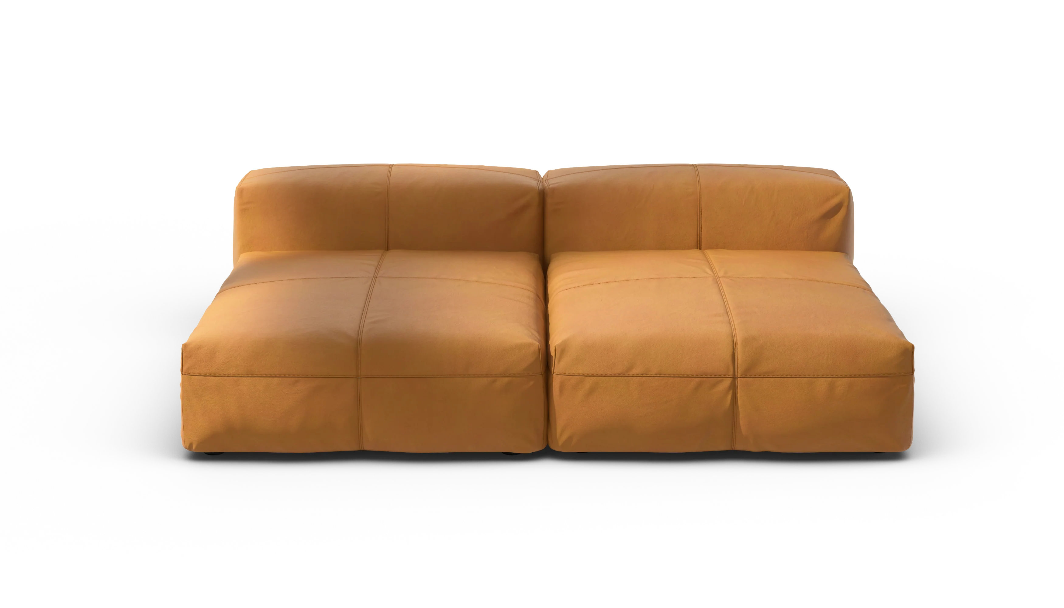 vetsak | Sofa Set 01 XLarge - Leather - Brown | Modulaire Sofa | 3.5 Zits - Image 2