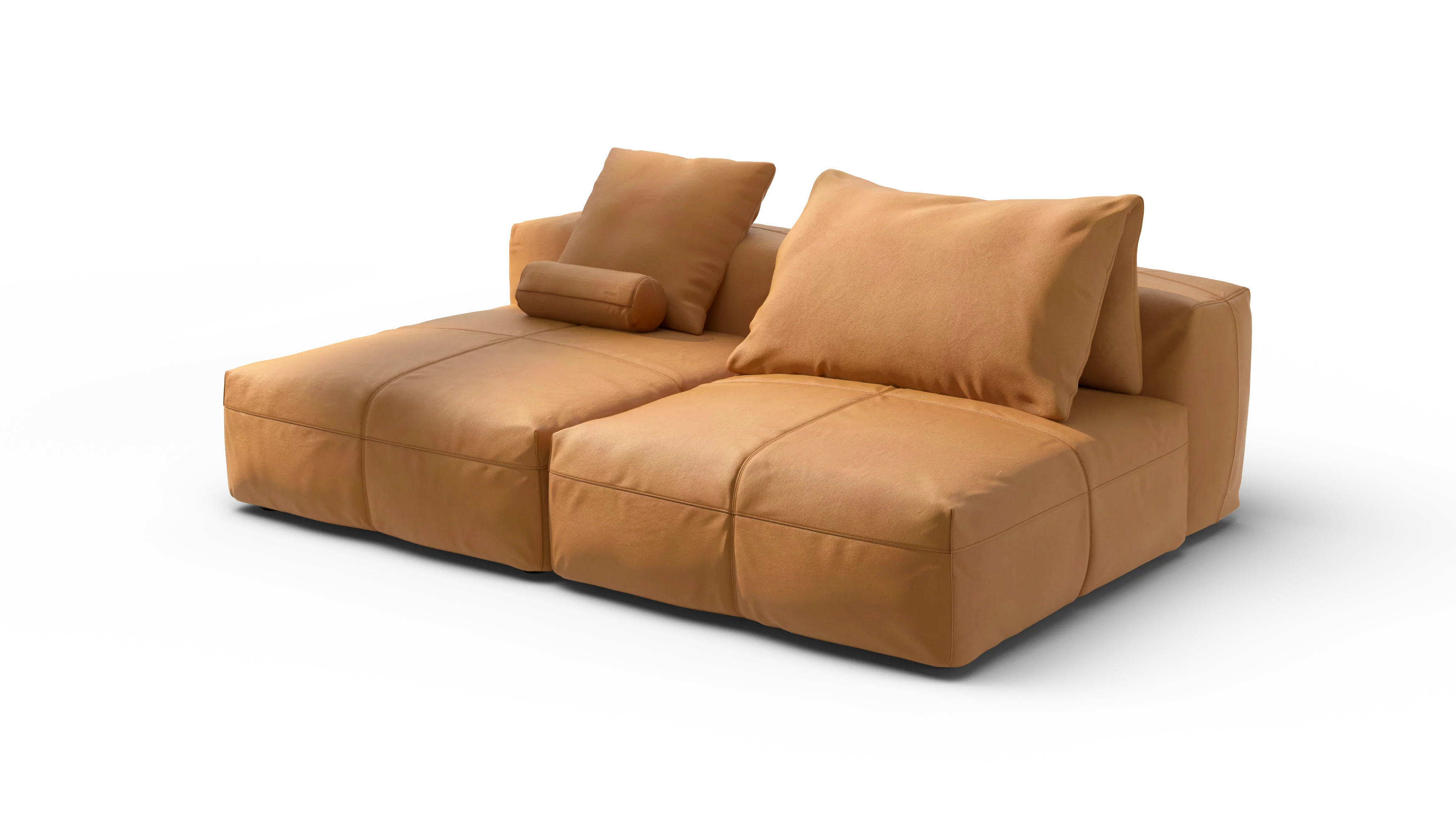 vetsak | Sofa Set 01 XLarge - Leather - Brown | Modulaire Sofa | 3.5 Zits - Image 3