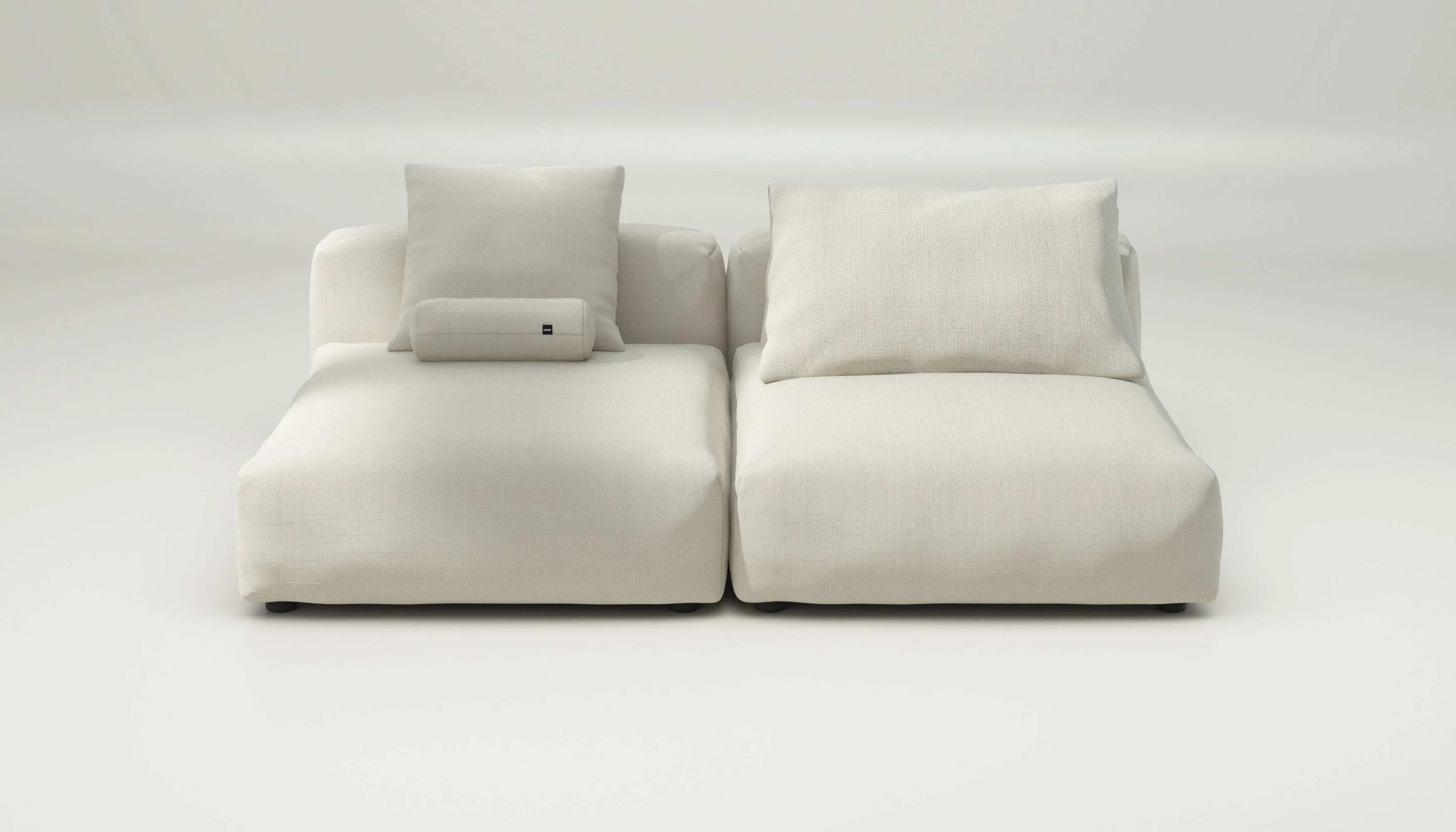 vetsak | Sofa Set 01 XLarge - Pique - Creme | Modulaire Sofa | 3.5 Zits - Image 5