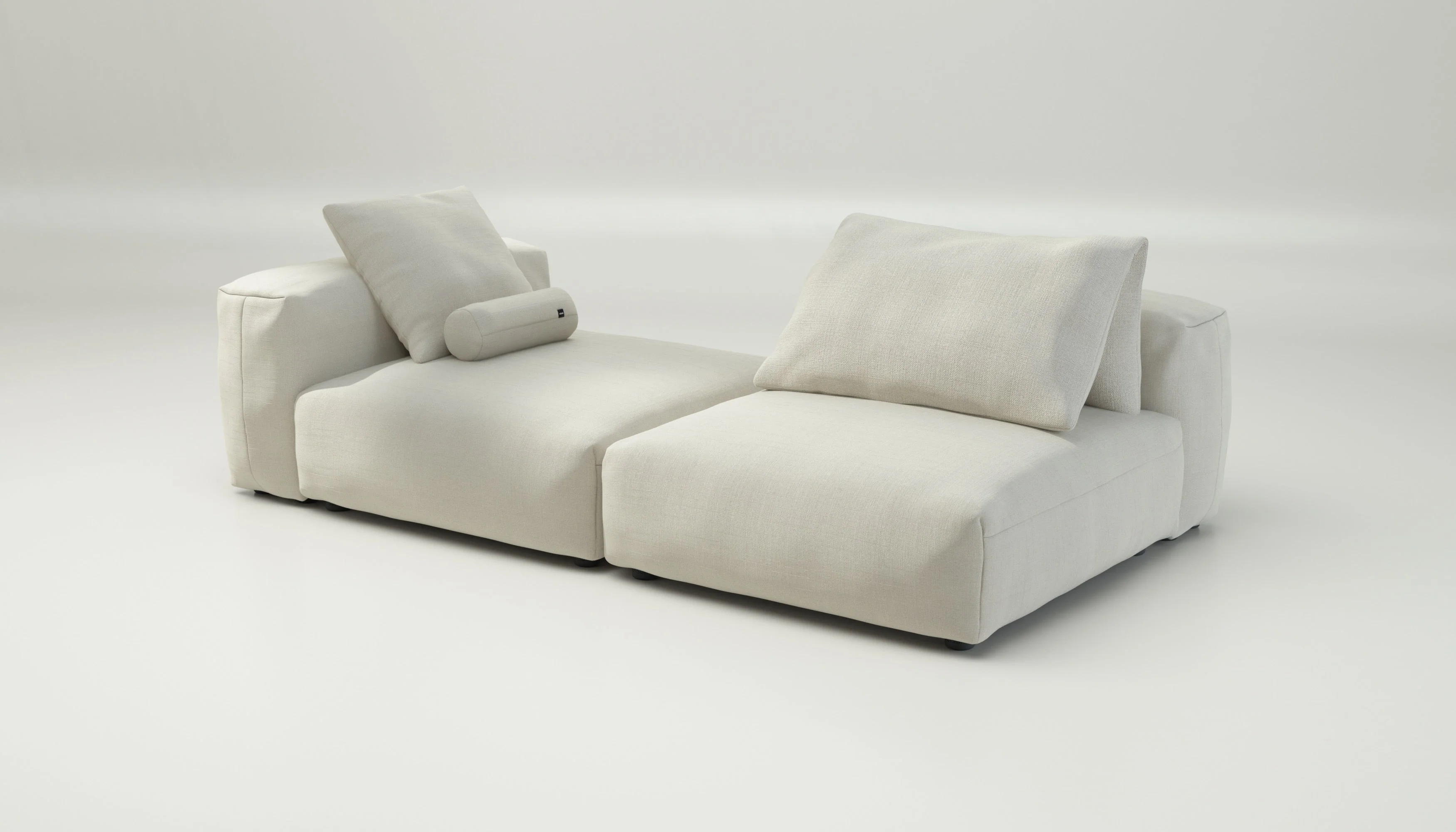 vetsak | Sofa Set 01 XLarge - Pique - Creme | Modulaire Sofa | 3.5 Zits - Image 8