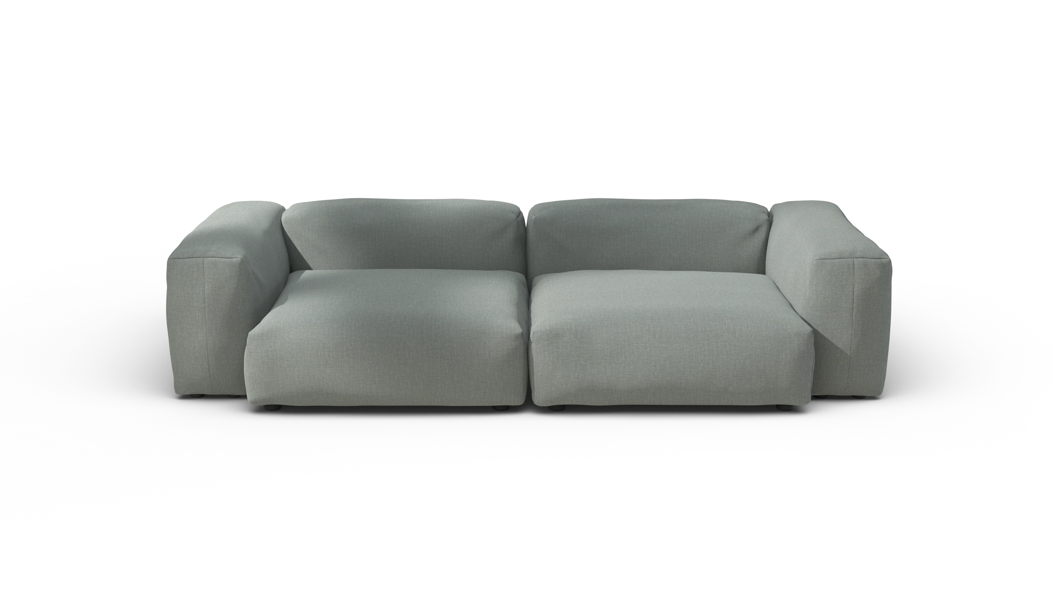 vetsak | Sofa Set 02 Large - Breeze - Sage | Modulaire Sofa | 3.5 Zits | Big Sofa - Image 2
