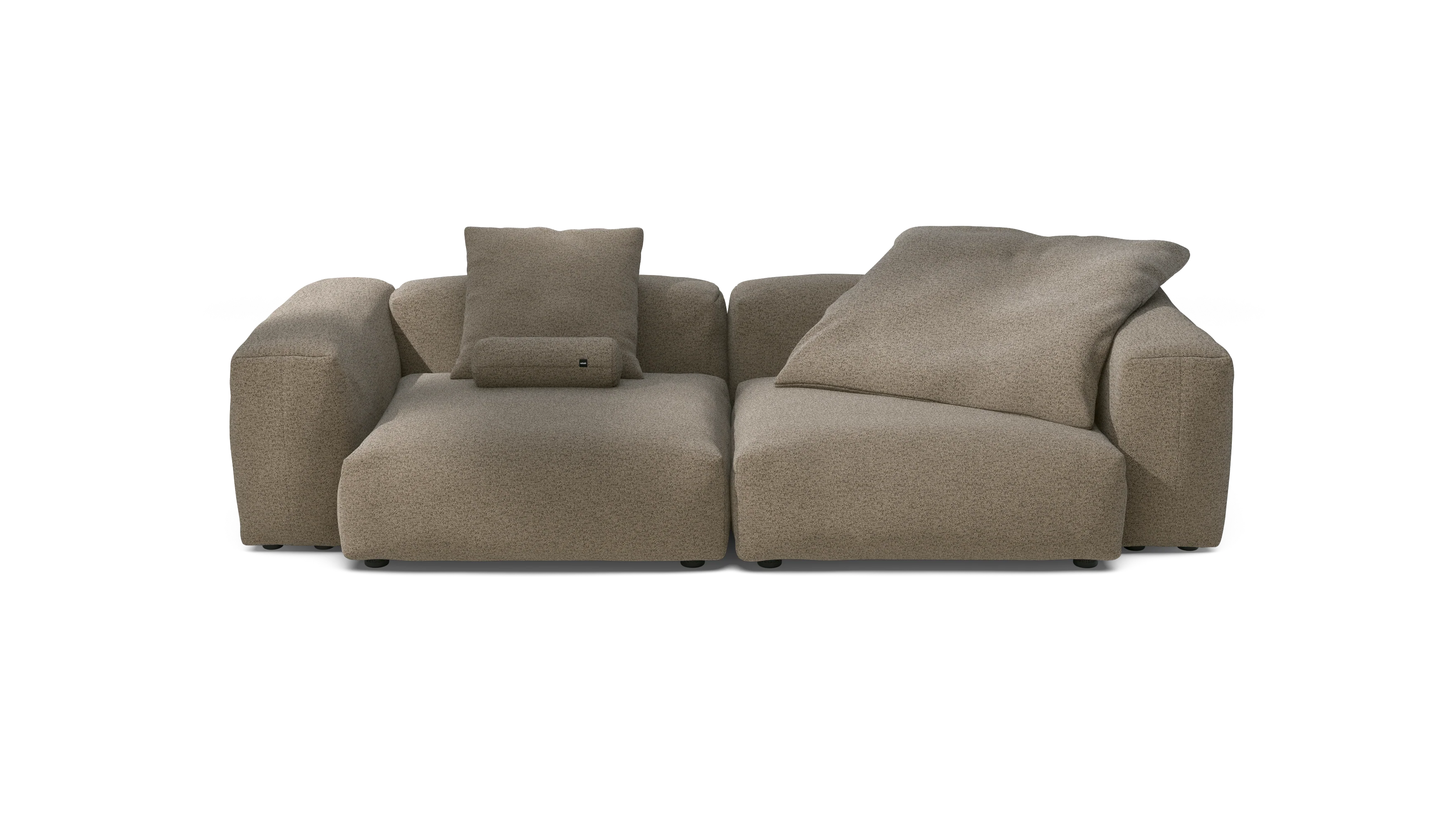 vetsak | Sofa Set 02 Large - Loop Loop - Taupe | Modulaire Sofa | 3.5 Zits | Big Sofa