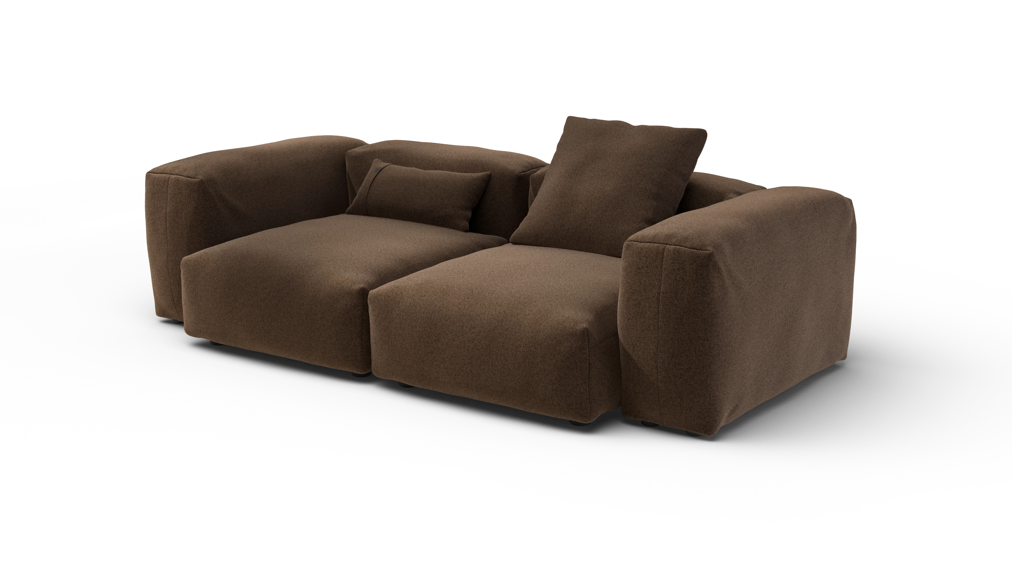 vetsak | Sofa Set 02 Medium - Pebble - Umber | Modulaire Sofa | 2.5 Zits | Big Sofa - Image 3