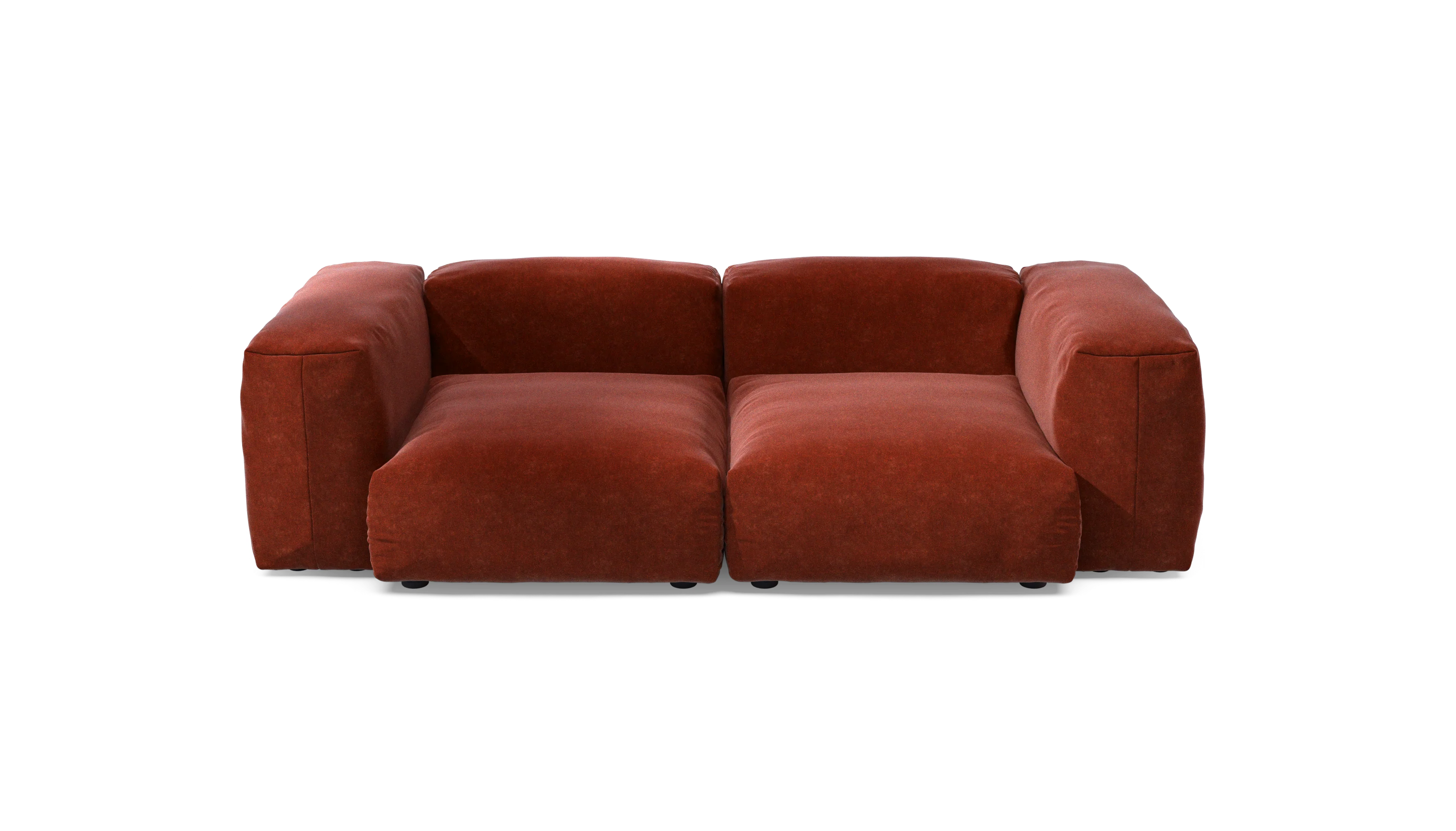 vetsak | Sofa Set 02 Medium - Suave - Saffron | Modulaire Sofa | 2.5 Zits | Big Sofa - Image 2