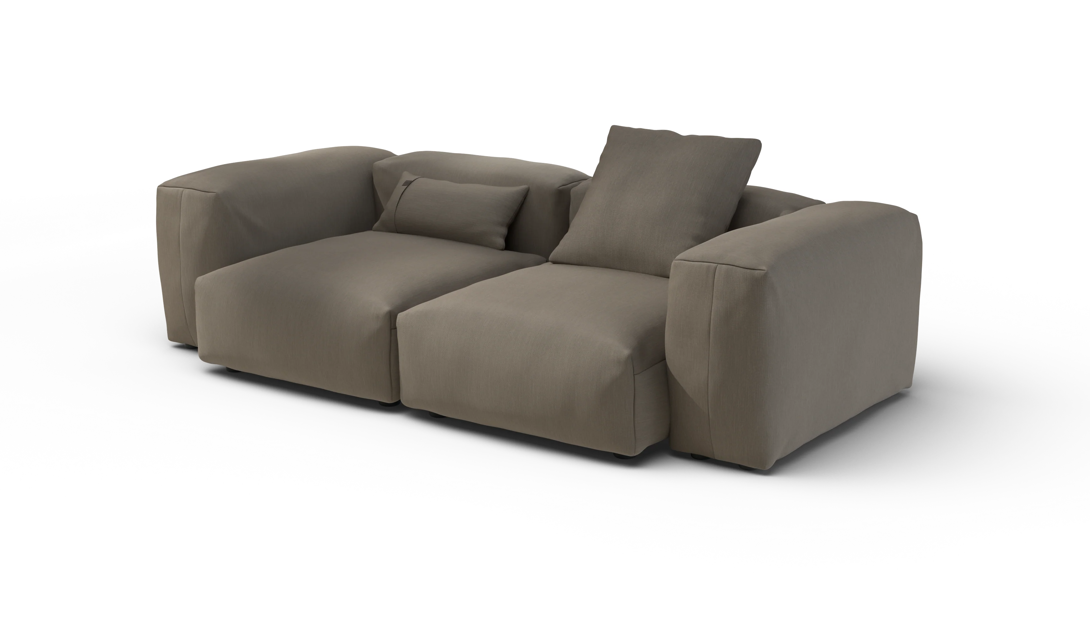 vetsak | Sofa Set 02 Medium - Terrain - Driftwood | Modulaire Sofa | 2.5 Zits | Big Sofa - Image 3