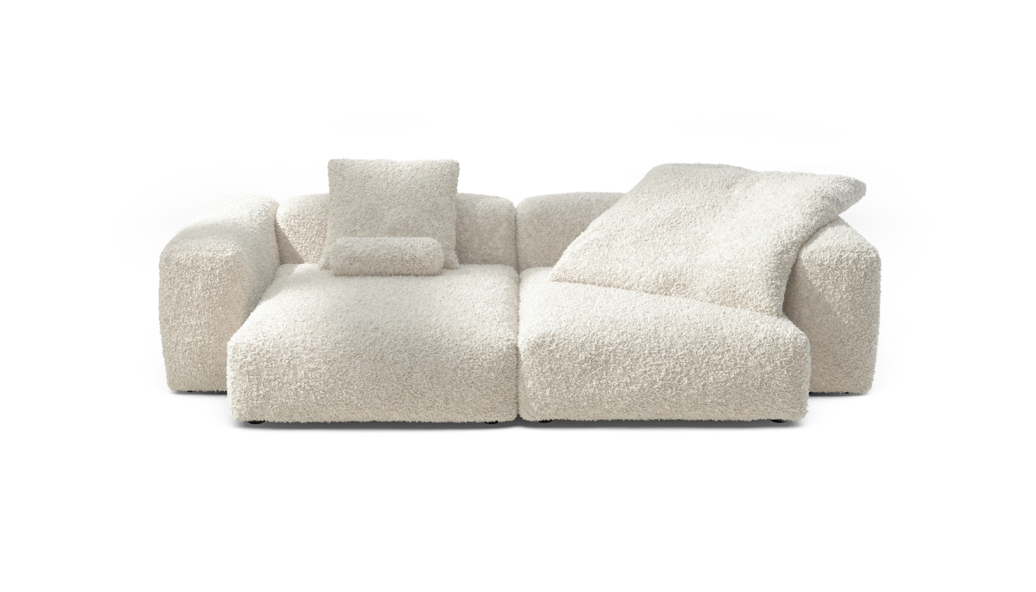 vetsak | Sofa Set 02 XLarge - Doodle - Creme | Modulaire Sofa | 3.5 Zits | Big Sofa