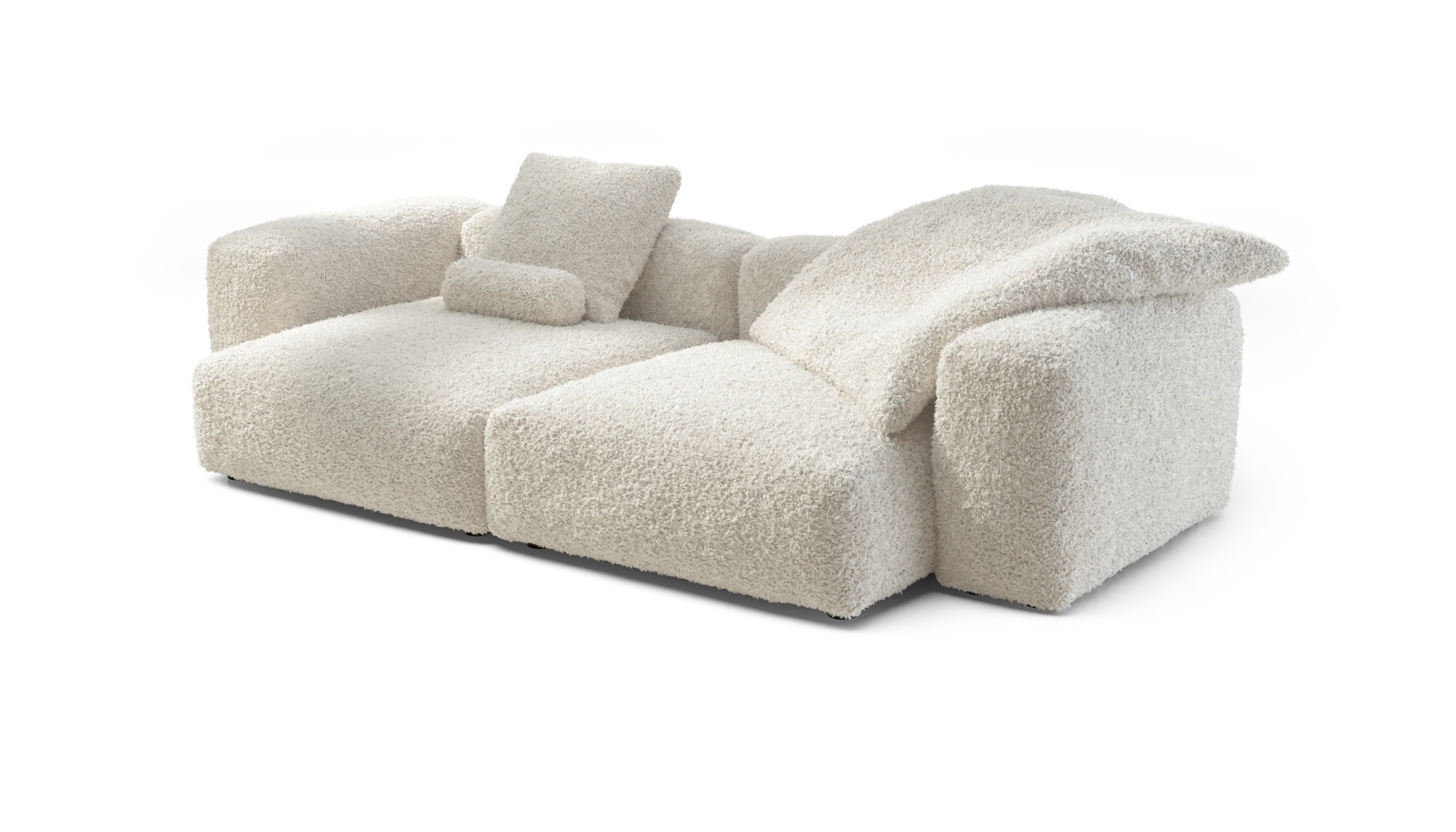 vetsak | Sofa Set 02 XLarge - Doodle - Creme | Modulaire Sofa | 3.5 Zits | Big Sofa - Image 3