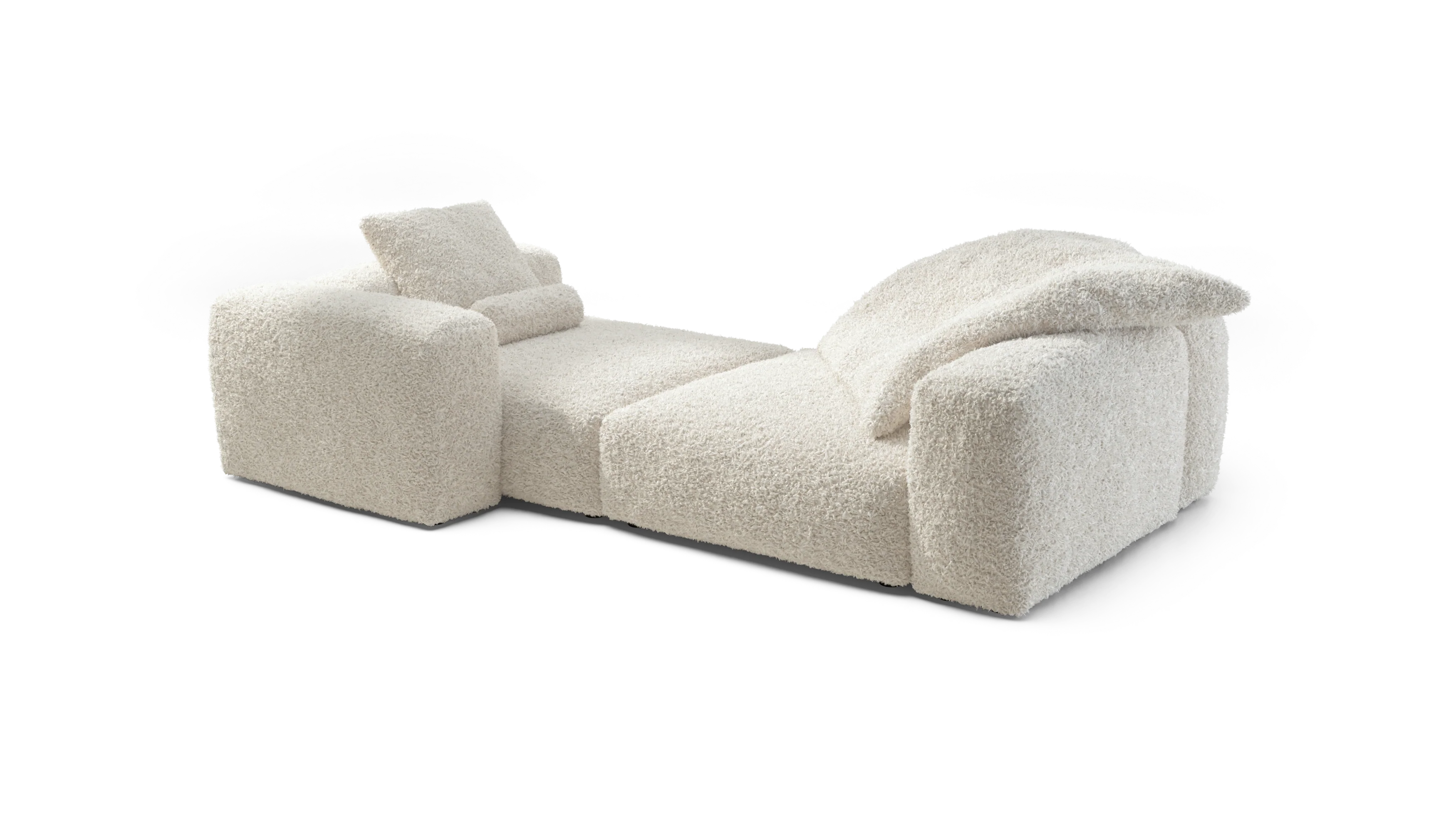 vetsak | Sofa Set 02 XLarge - Doodle - Creme | Modulaire Sofa | 3.5 Zits | Big Sofa - Image 4