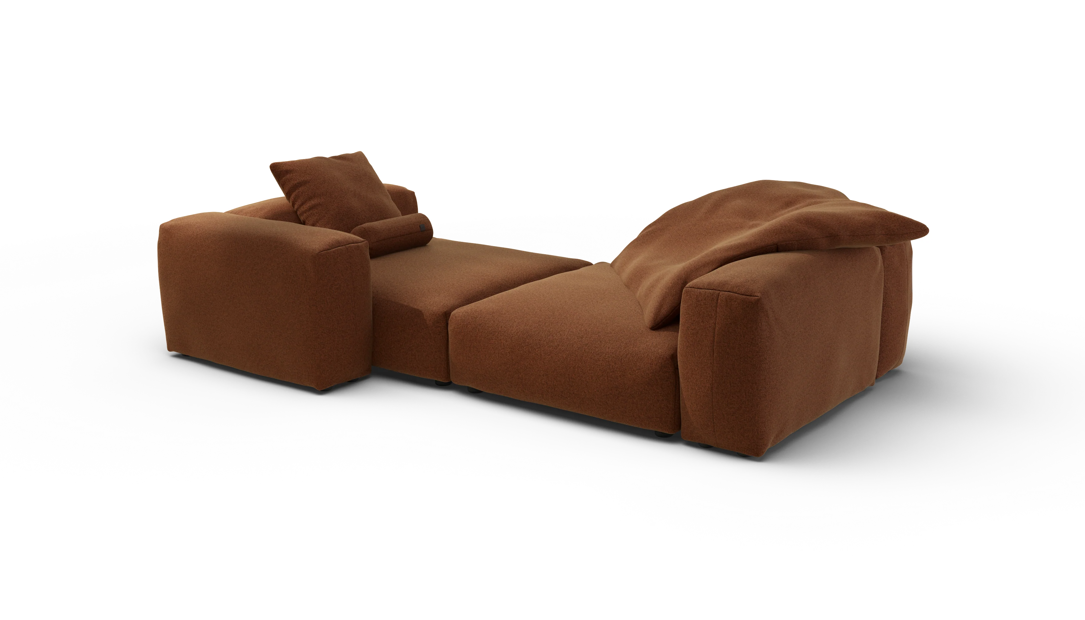 vetsak | Sofa Set 02 XLarge - Pebble - Sundried | Modulaire Sofa | 3.5 Zits | Big Sofa - Image 4
