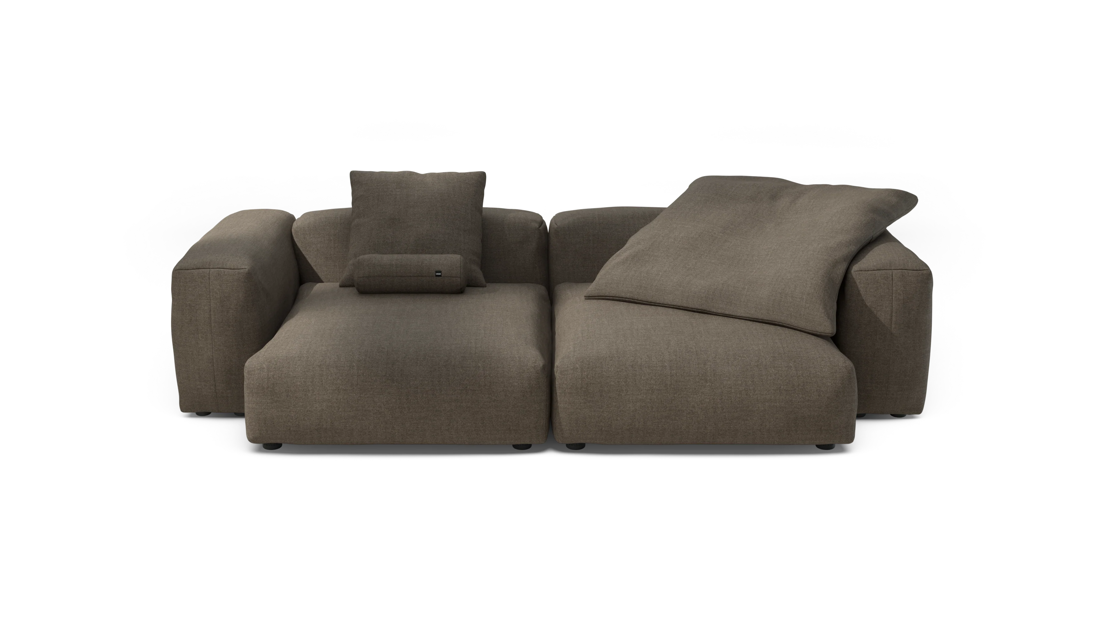 vetsak | Sofa Set 02 XLarge - Pique - Taupe | Modular Sofa | 3.5 Seater | Big Sofa