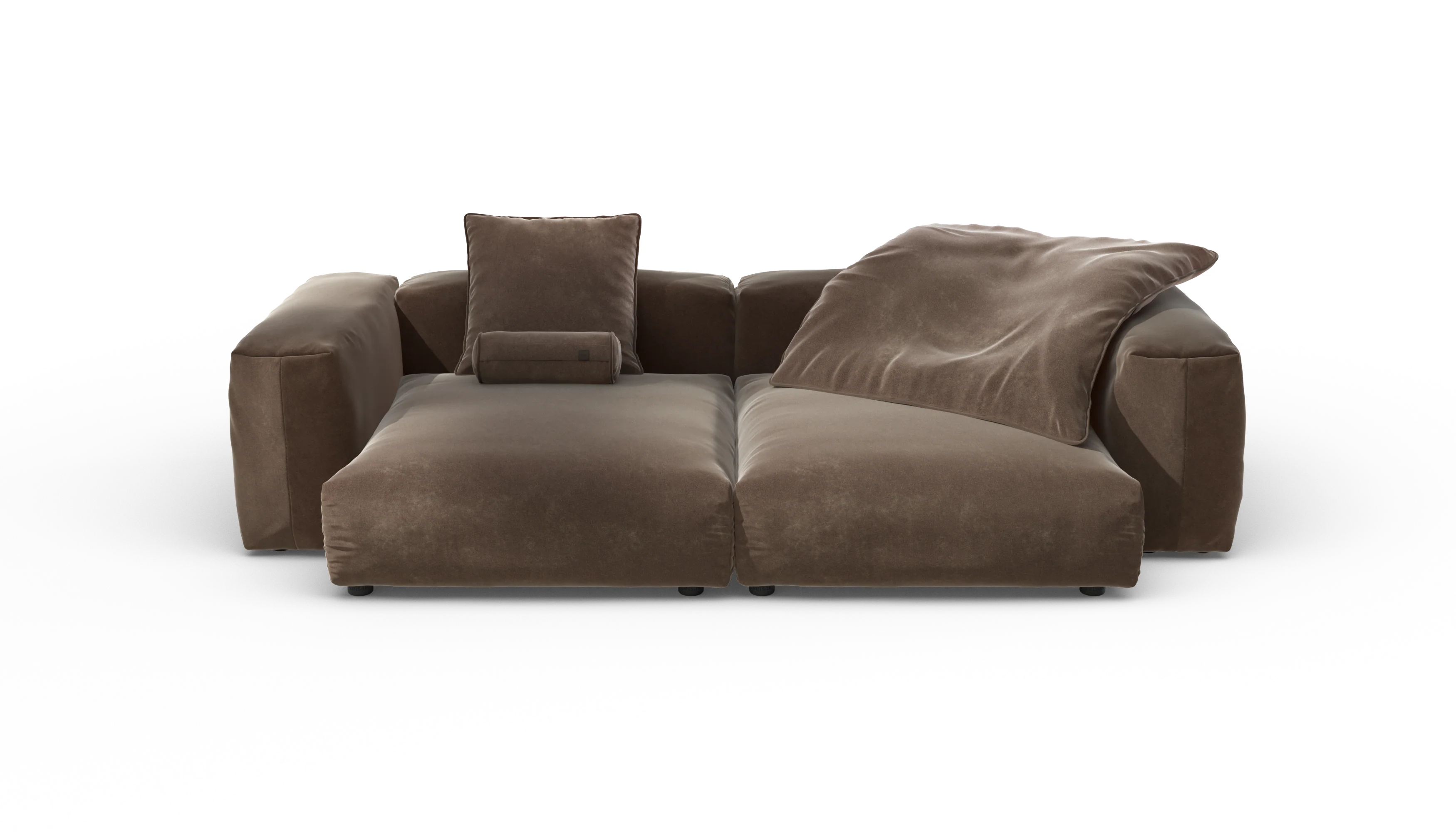 vetsak | Sofa Set 02 XLarge - Suave - Espresso | Modulaire Sofa | 3.5 Zits | Big Sofa