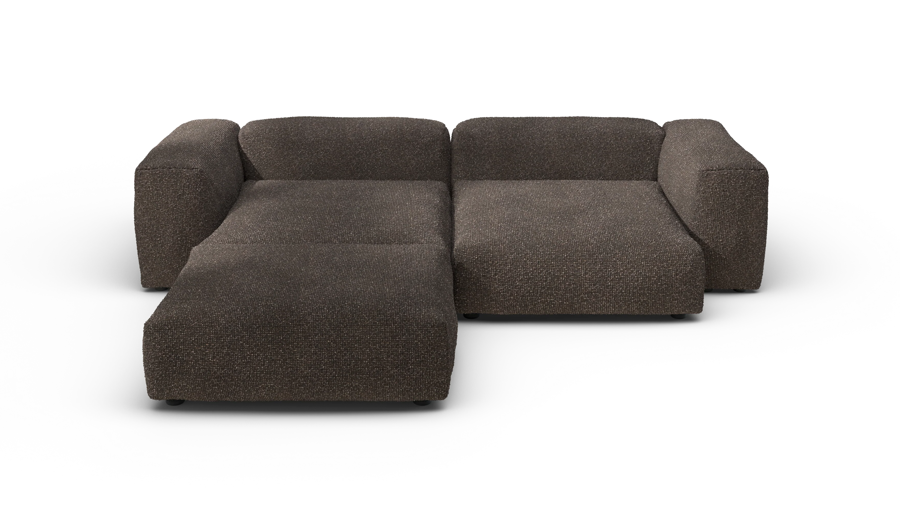 vetsak | Sofa Set 03 - Nub - Walnut | Modulaire Sofa | 3.5 Zits | Big Sofa | Hoeksofa - Image 2