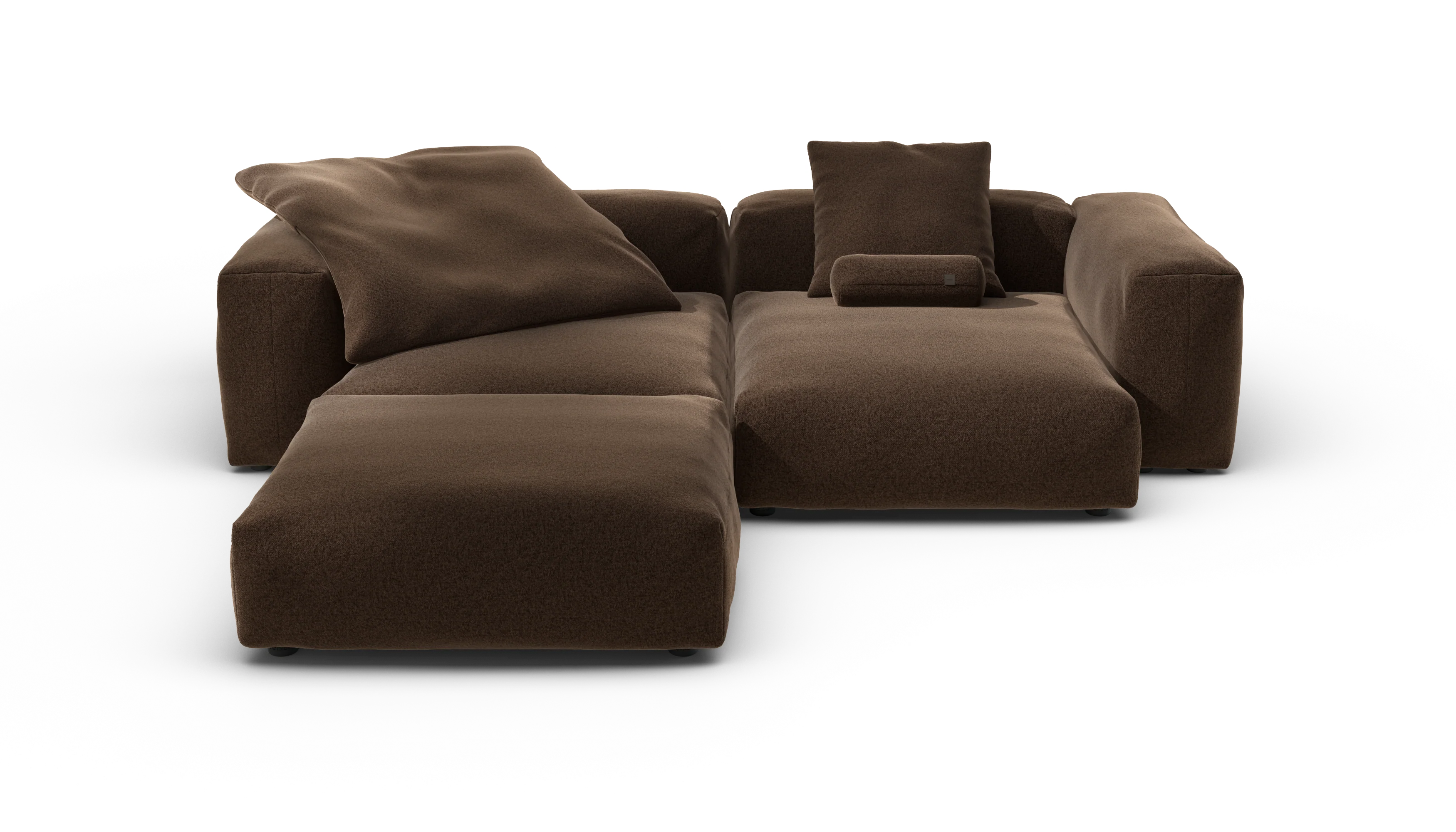 vetsak | Sofa Set 03 - Pebble - Umber | Modulaire Sofa | 3.5 Zits | Big Sofa | Hoeksofa