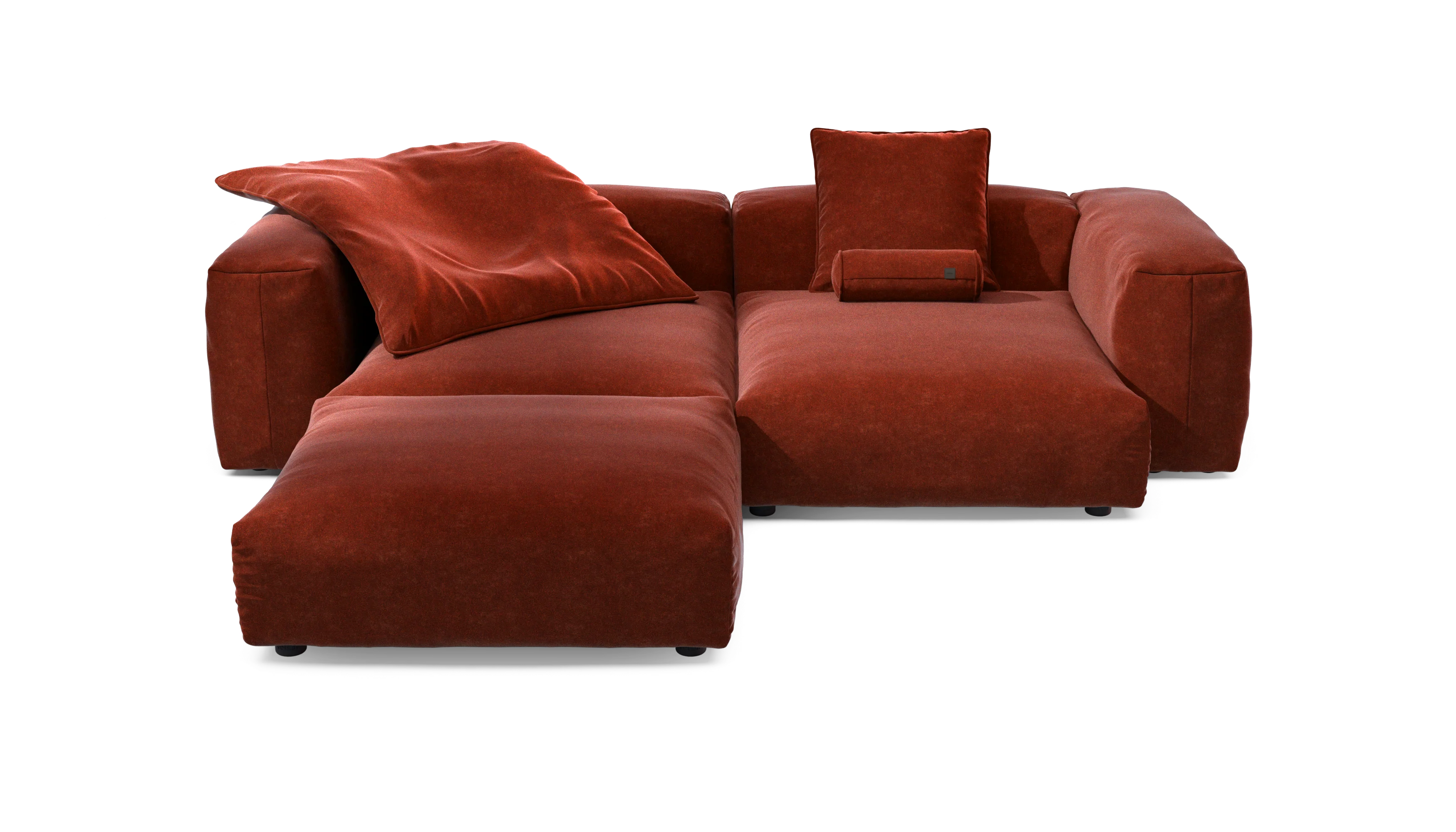vetsak | Sofa Set 03 - Suave - Saffron | Modulaire Sofa | 3.5 Zits | Big Sofa | Hoeksofa