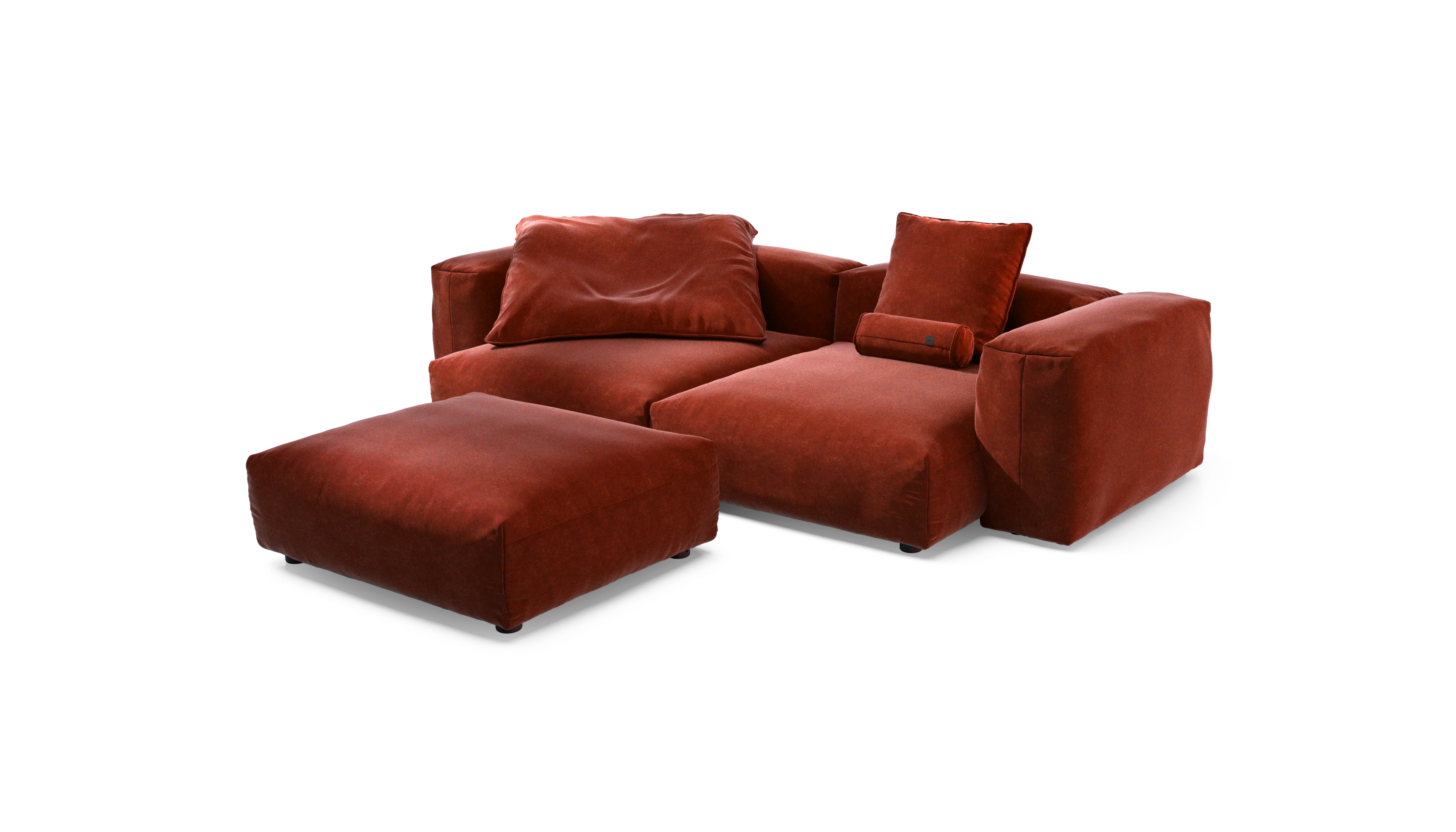 vetsak | Sofa Set 03 - Suave - Saffron | Modulaire Sofa | 3.5 Zits | Big Sofa | Hoeksofa - Image 4