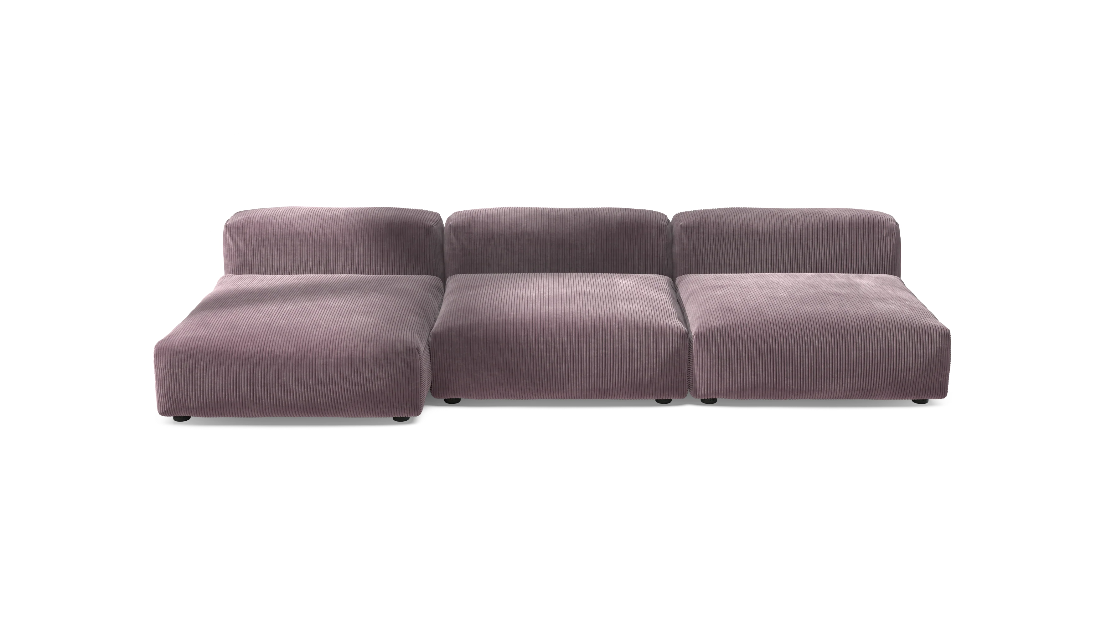 vetsak | Sofa Set 04 - Cord Velour - Blossom | Modulaire Sofa | 5 Zits | Big Sofa - Image 2