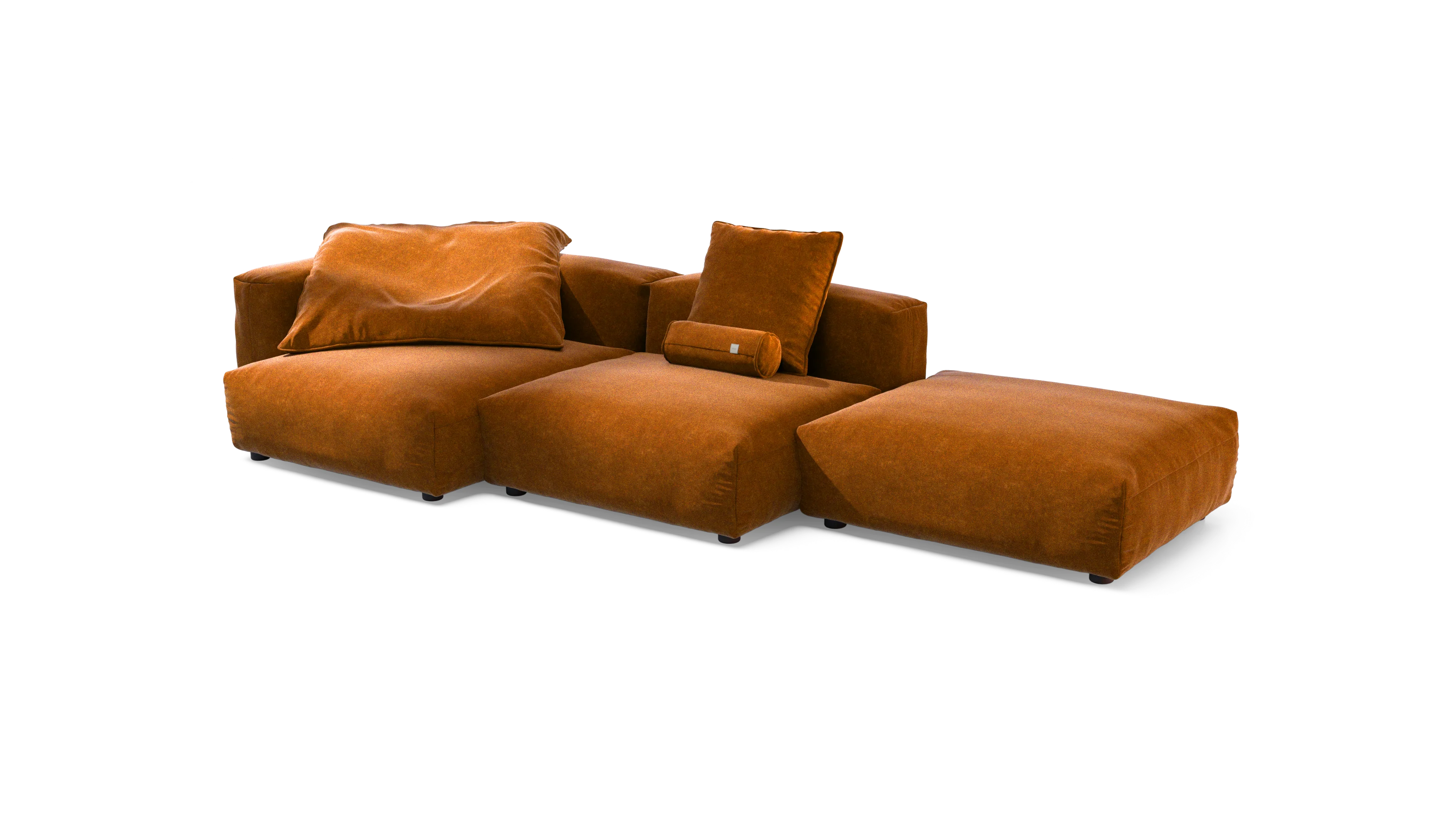 vetsak | Sofa Set 04 - Suave - Honey | Modulaire Sofa | 5 Zits | Big Sofa - Image 4