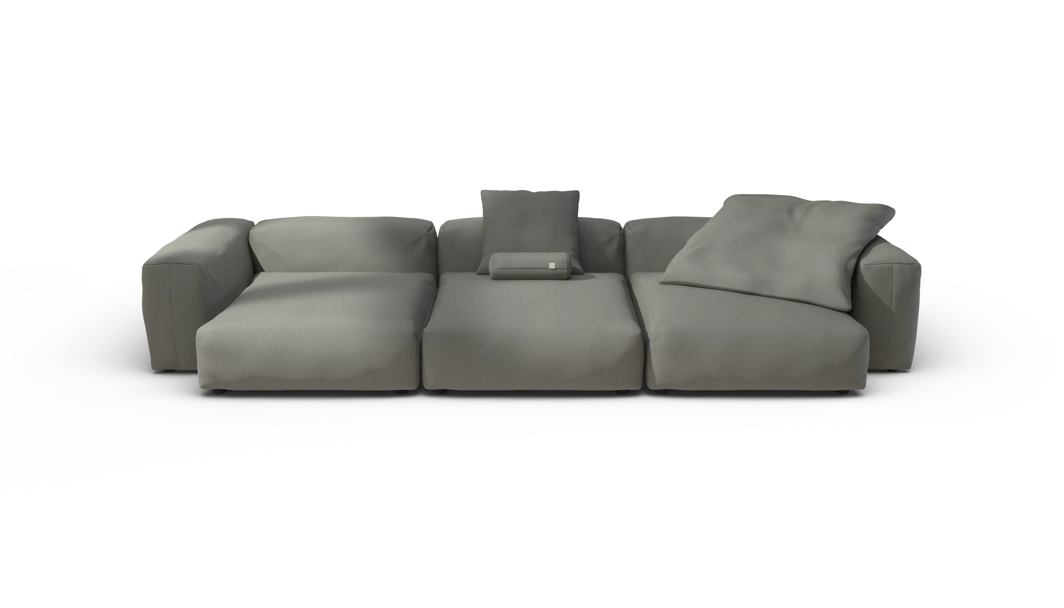 vetsak | Sofa Set 05 - Terrain - Flint | Modulaire Sofa | 5 Zits | Big Sofa | Hoeksofa