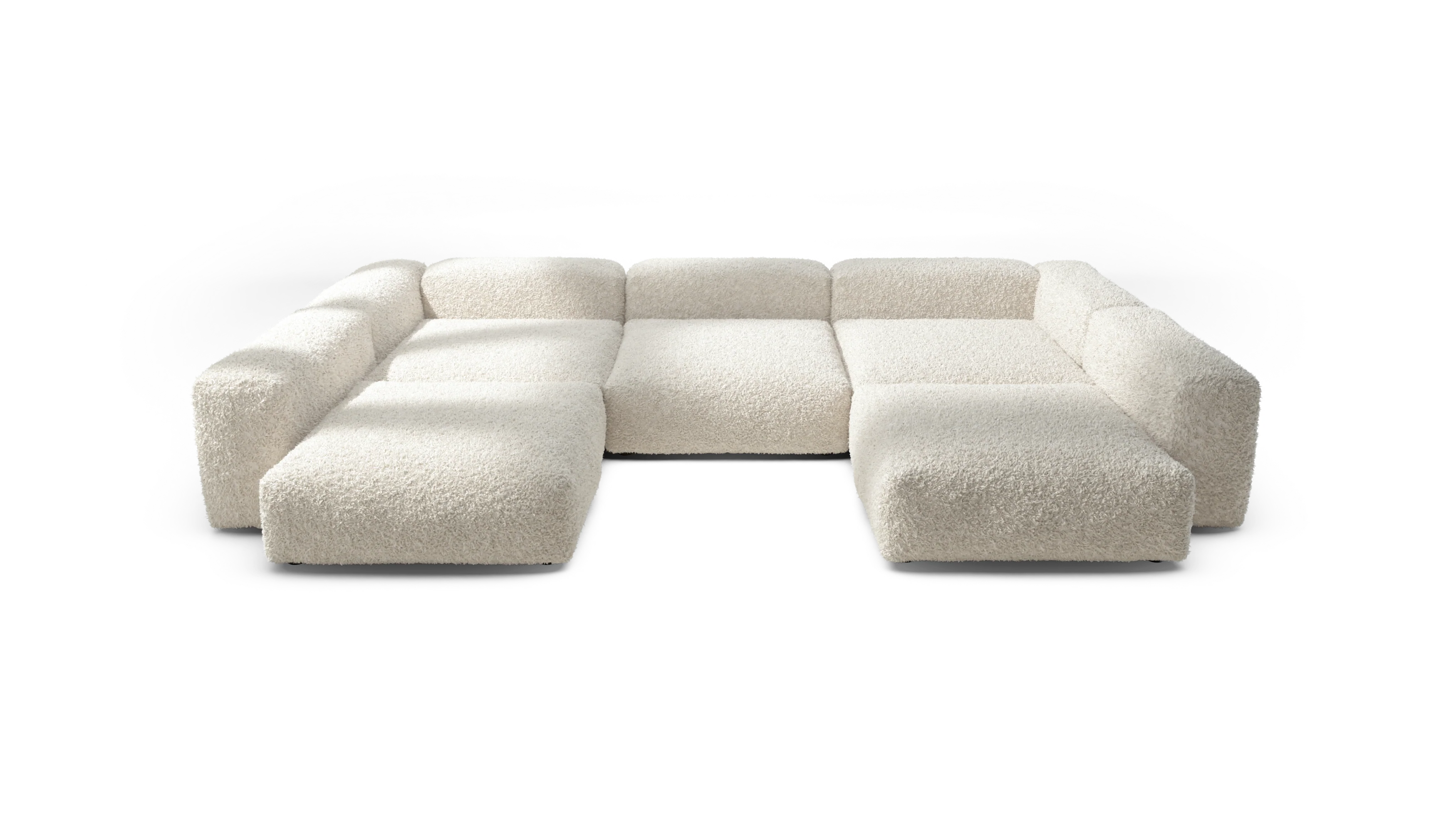 vetsak | Sofa Set 06 - Doodle - Creme | Modulaire Sofa | 6.5 Zits | Big Sofa | U Sofa | Hoeksofa - Image 2