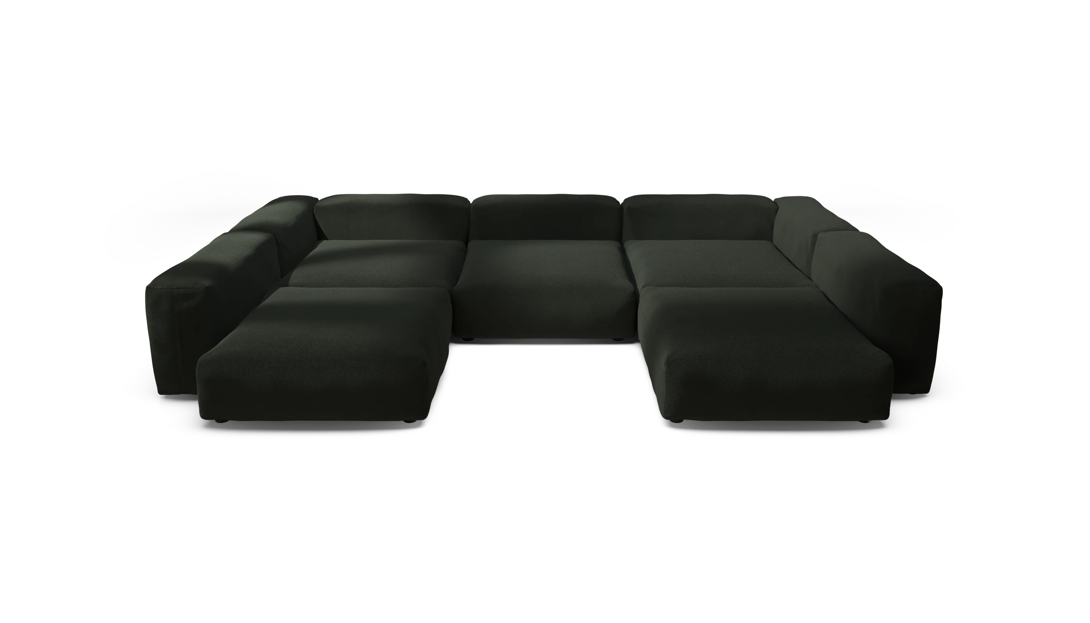 vetsak | Sofa Set 06 - Loop Loop - Mousse | Modulaire Sofa | 6.5 Zits | Big Sofa | U Sofa | Hoeksofa - Image 2