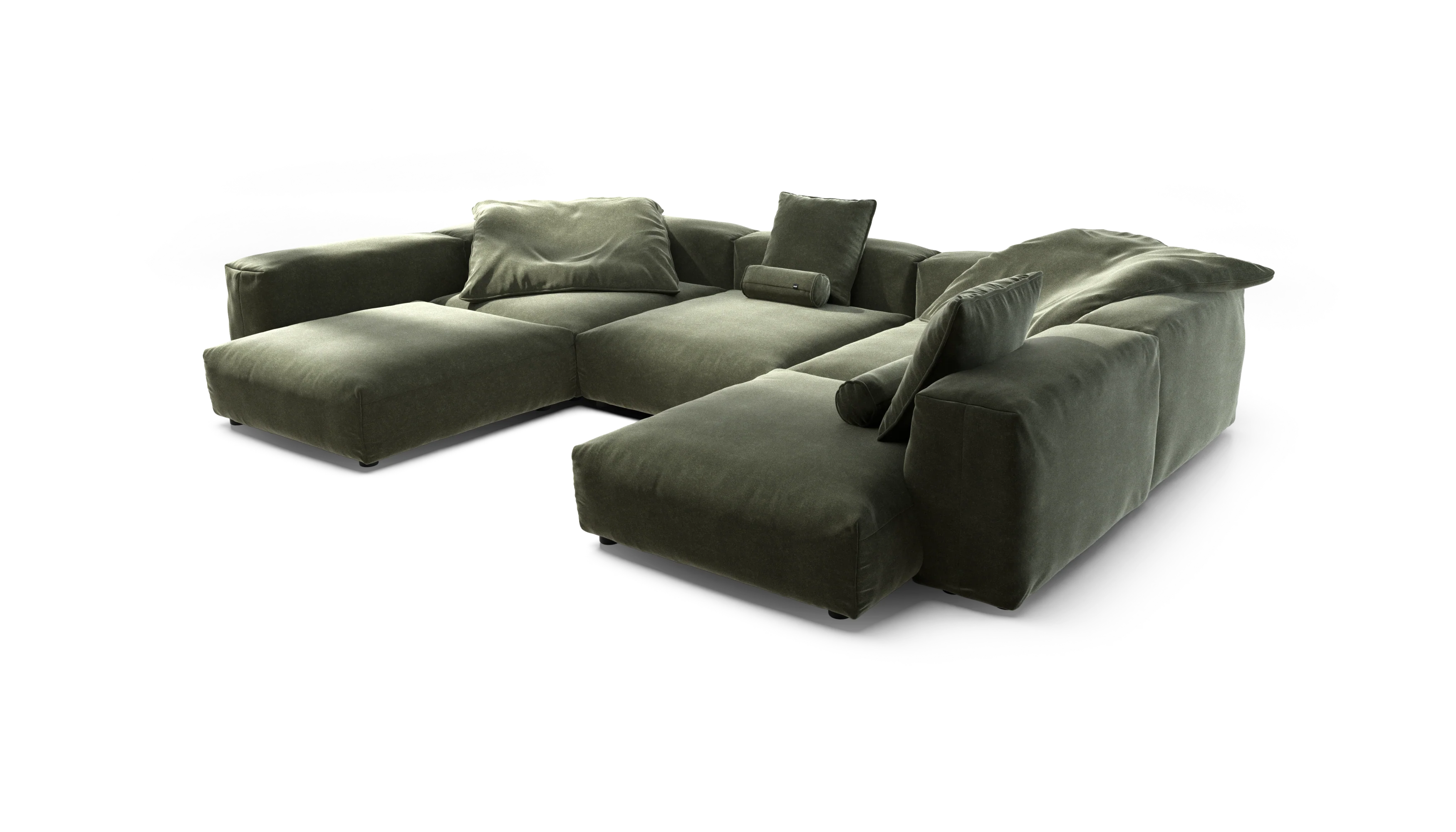 vetsak | Sofa Set 06 - Suave - Pine | Modulaire Sofa | 6.5 Zits | Big Sofa | U Sofa | Hoeksofa - Image 3