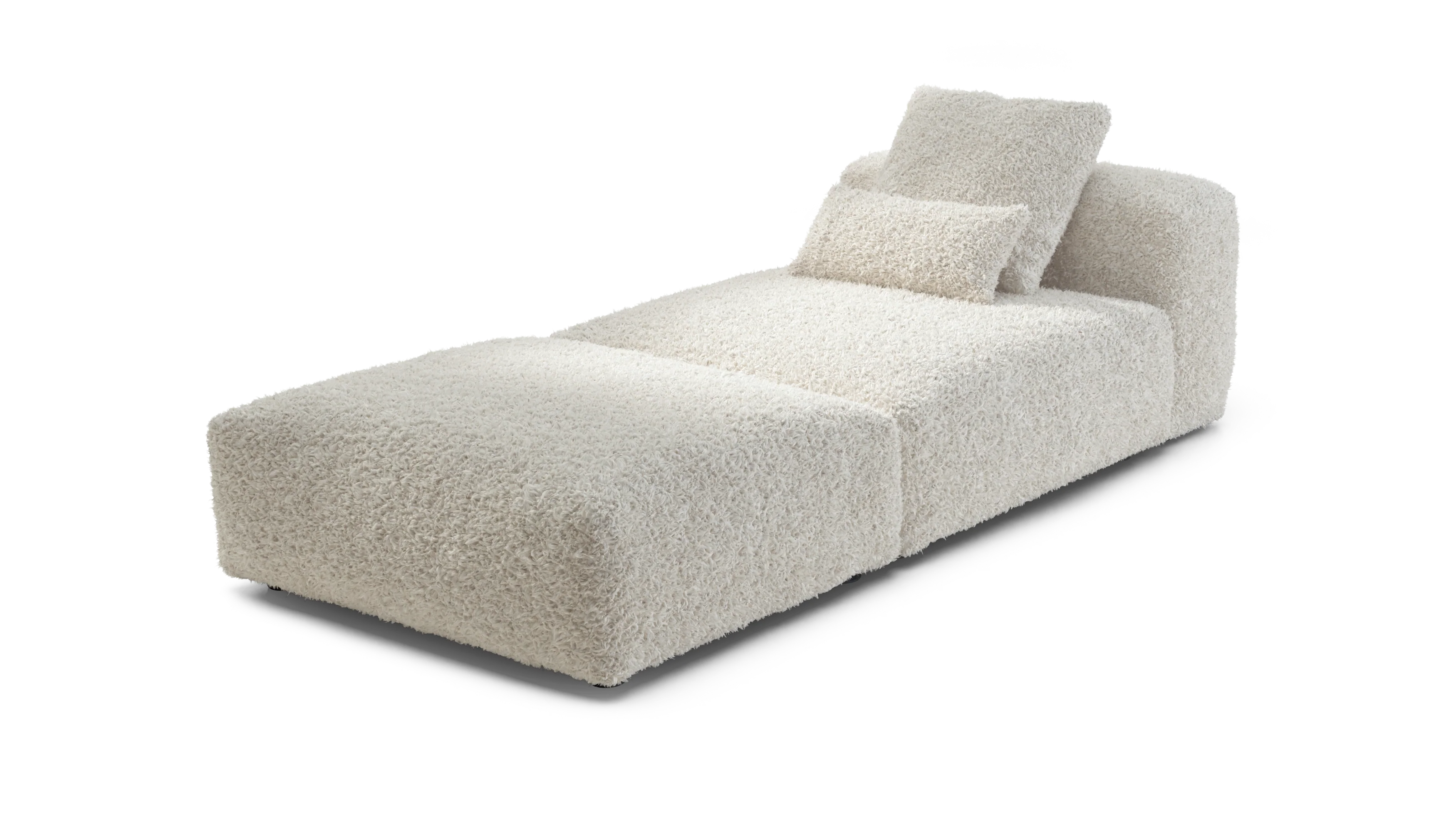 vetsak | Sofa Set 07 - Sun Lounger - Doodle - Creme | Modulaire Sofa | 2 Zits | Daybed | Chaiselounge - Image 3