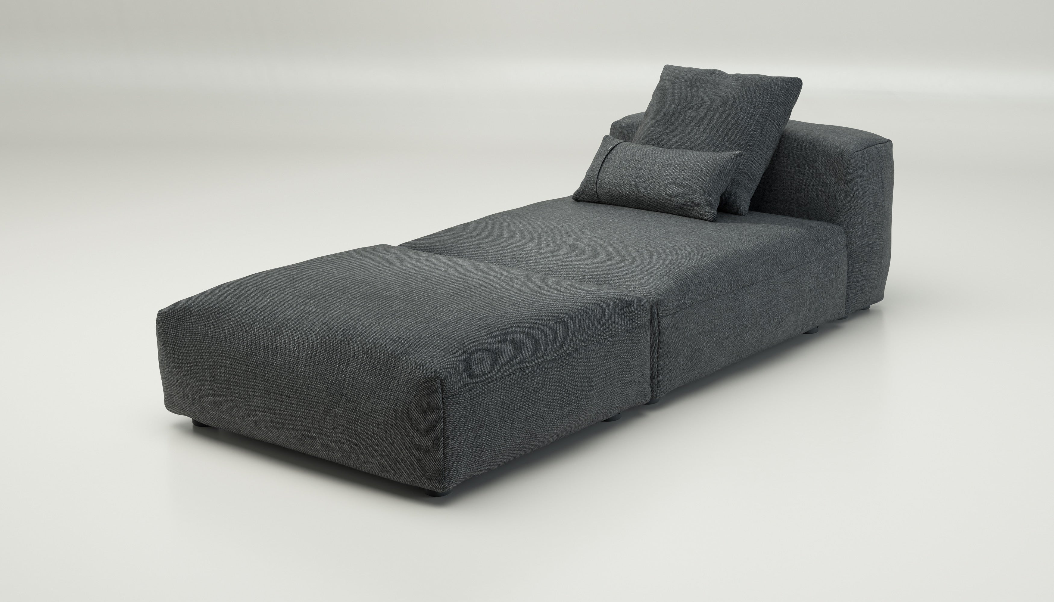 vetsak | Sofa Set 07 - Sun Lounger - Pique - Dark Grey | Modular Sofa | 2 Seater | Daybed | Chaiselounge - Image 6
