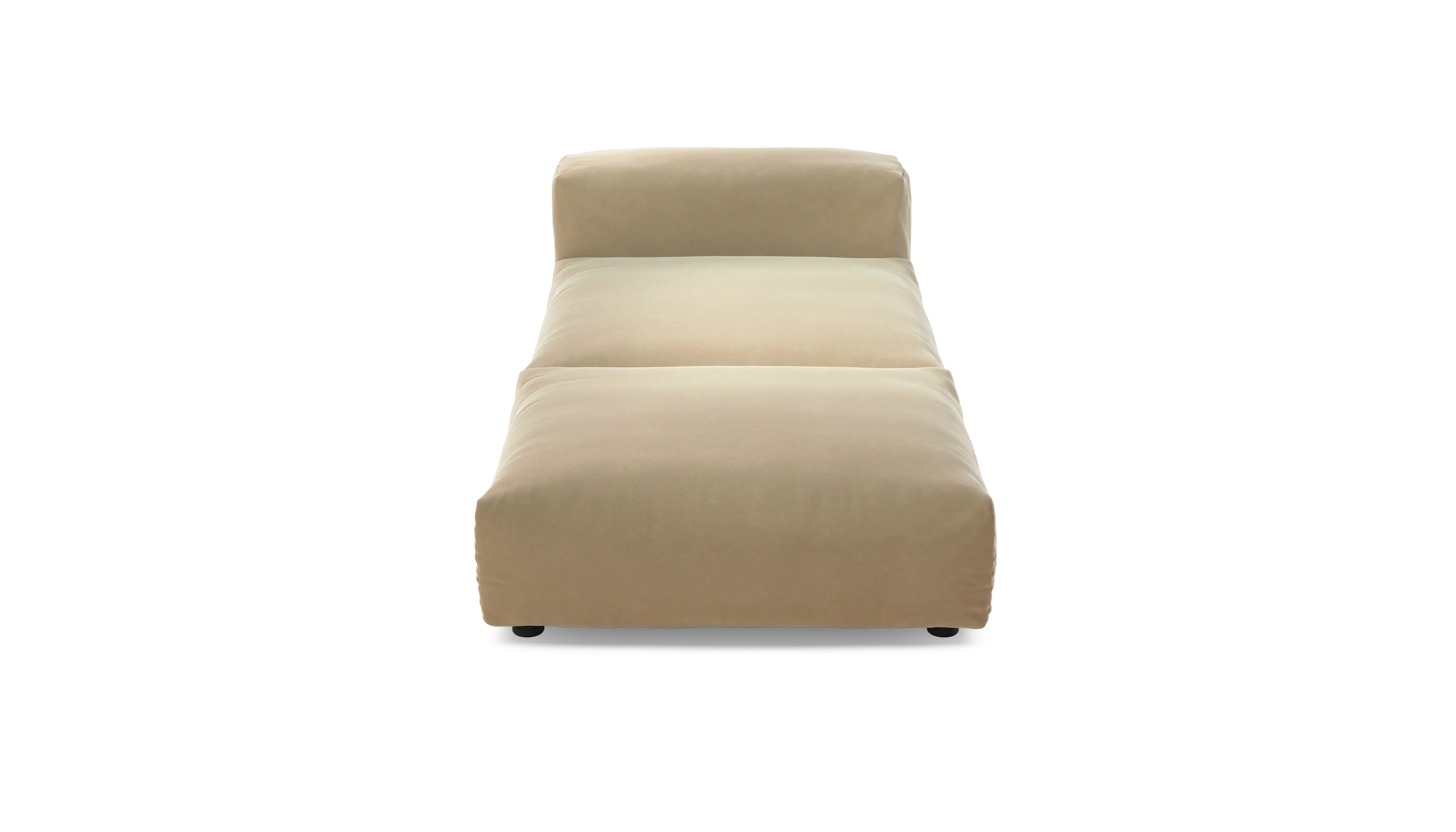 vetsak | Sofa Set 07 - Sun Lounger - Suave - Creme | Modulaire Sofa | 2 Zits | Daybed | Chaiselounge - Image 2