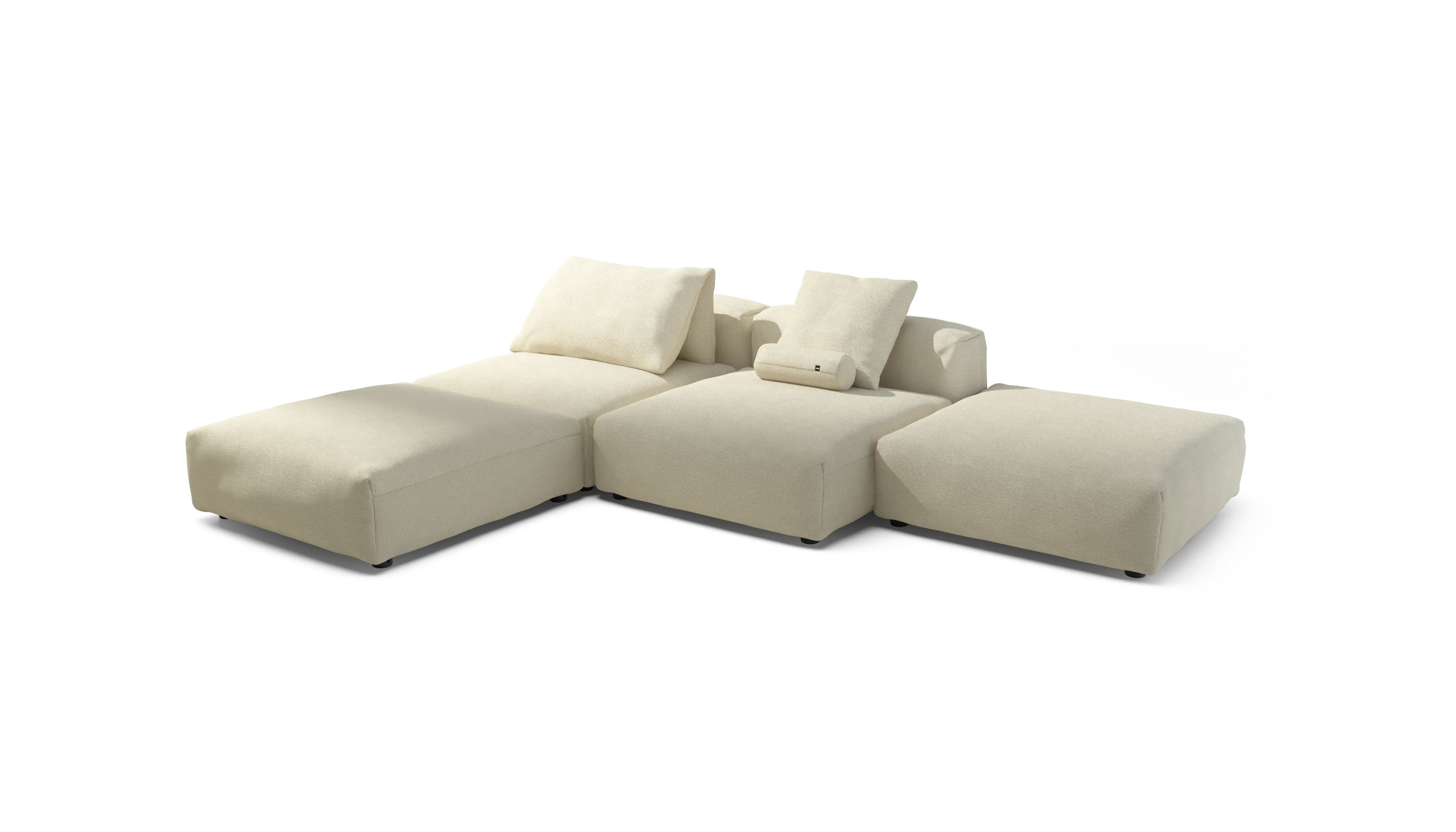 vetsak | Sofa Set 08 - Daybed - Loop Loop - Duna | Modulaire Sofa | 6 Zits | Outdoor Island | Double lounger - Image 4