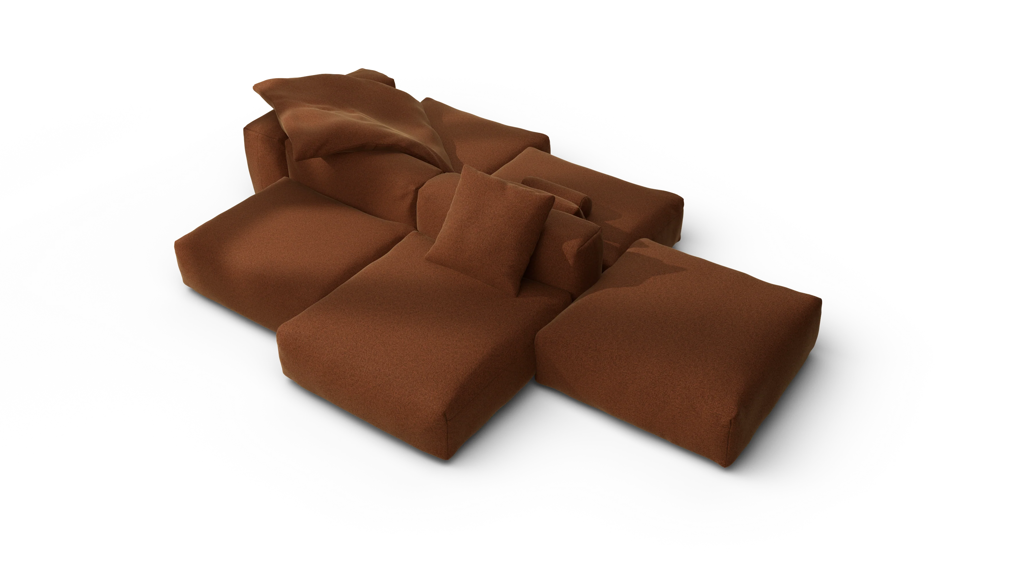 vetsak | Sofa Set 09 - The Island - Pebble - Sundried | Modulaire Sofa | 7 Zits | Sofa Island - Image 3