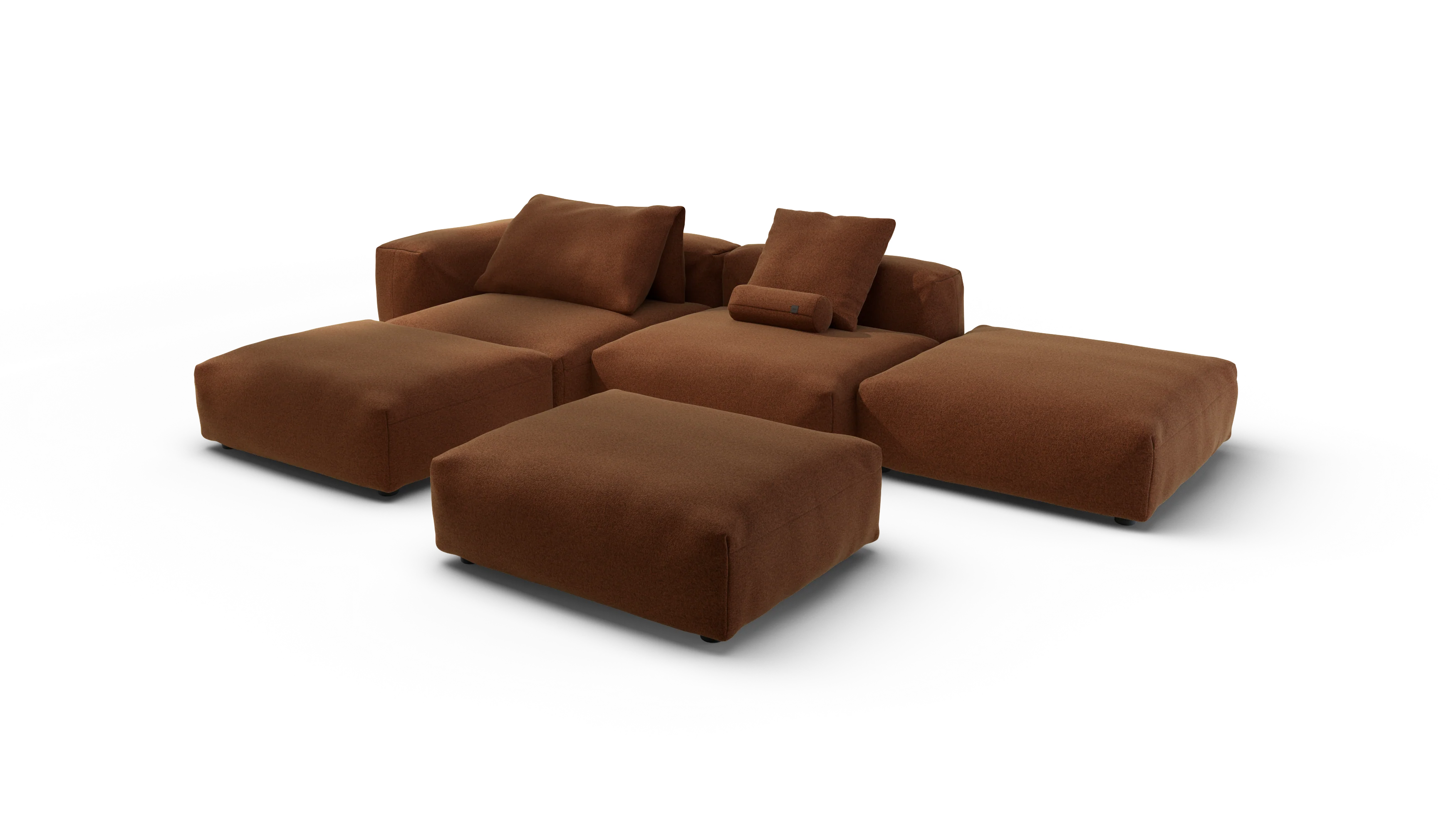 vetsak | Sofa Set 09 - The Island - Pebble - Sundried | Modulaire Sofa | 7 Zits | Sofa Island - Image 4