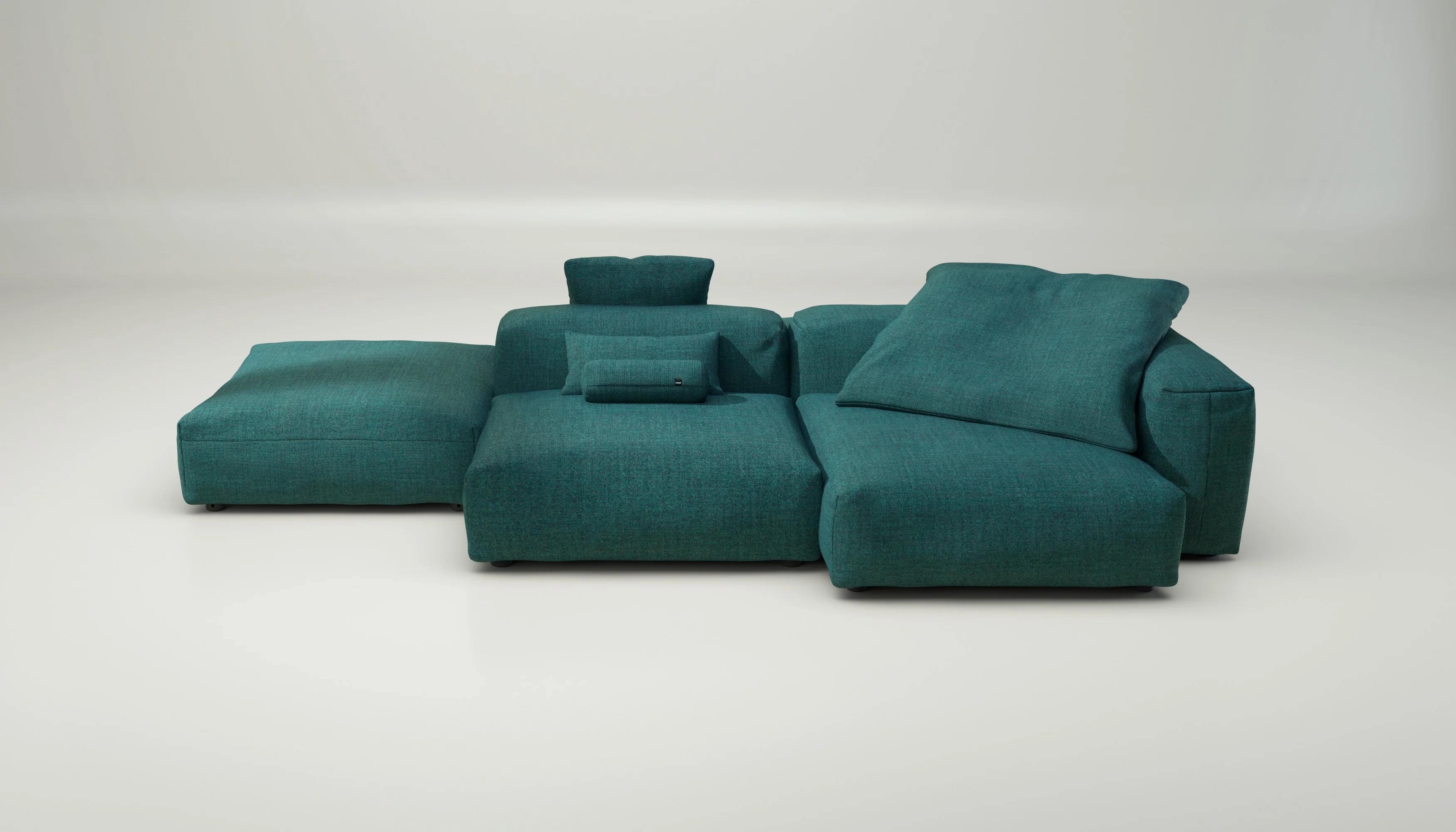 vetsak | Sofa Set 09 - The Island - Pique - Cedar | Modular Sofa | 7 Seater | Sofa Island - Image 5